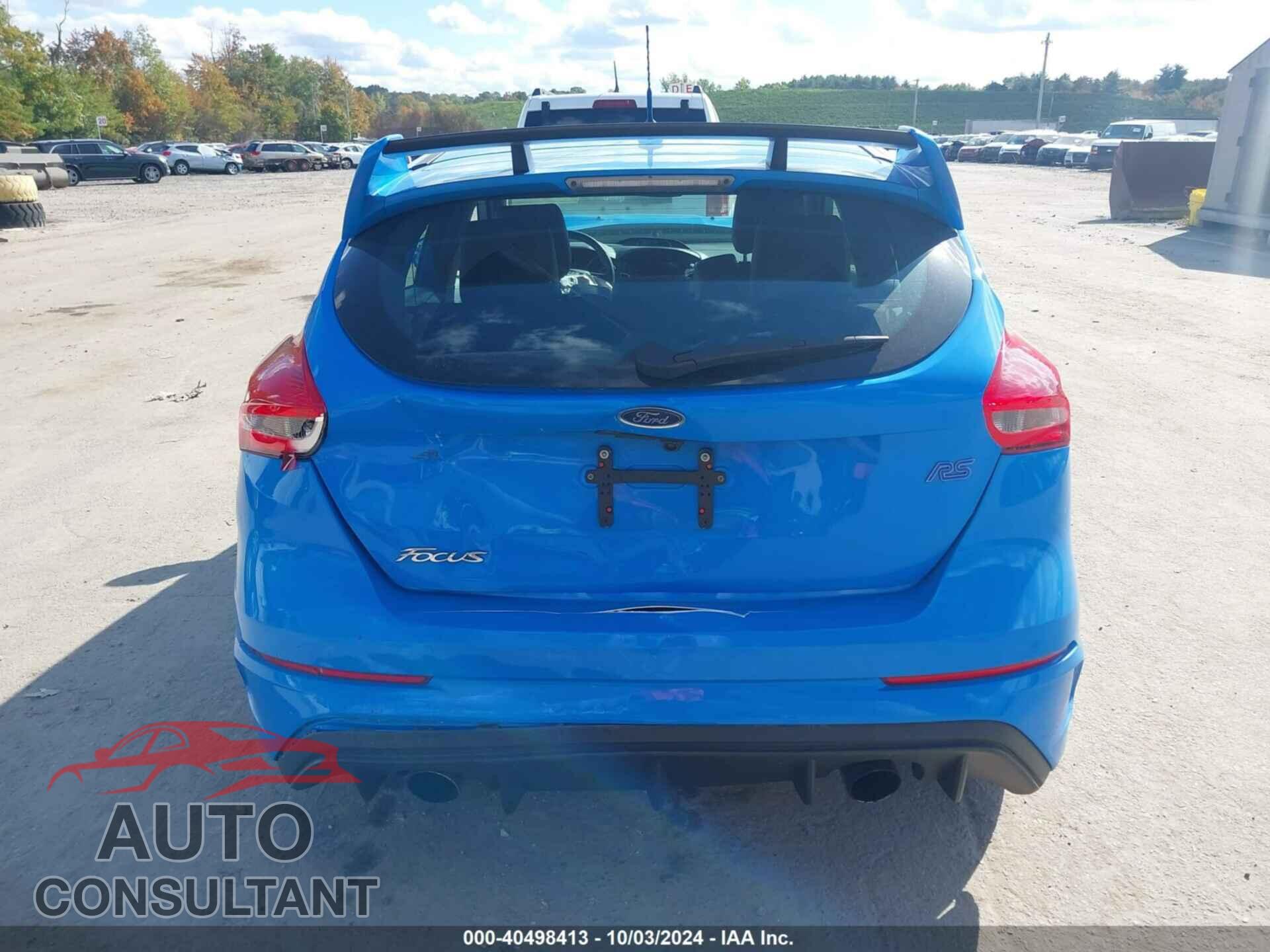 FORD FOCUS RS 2017 - WF0DP3TH3H4121302