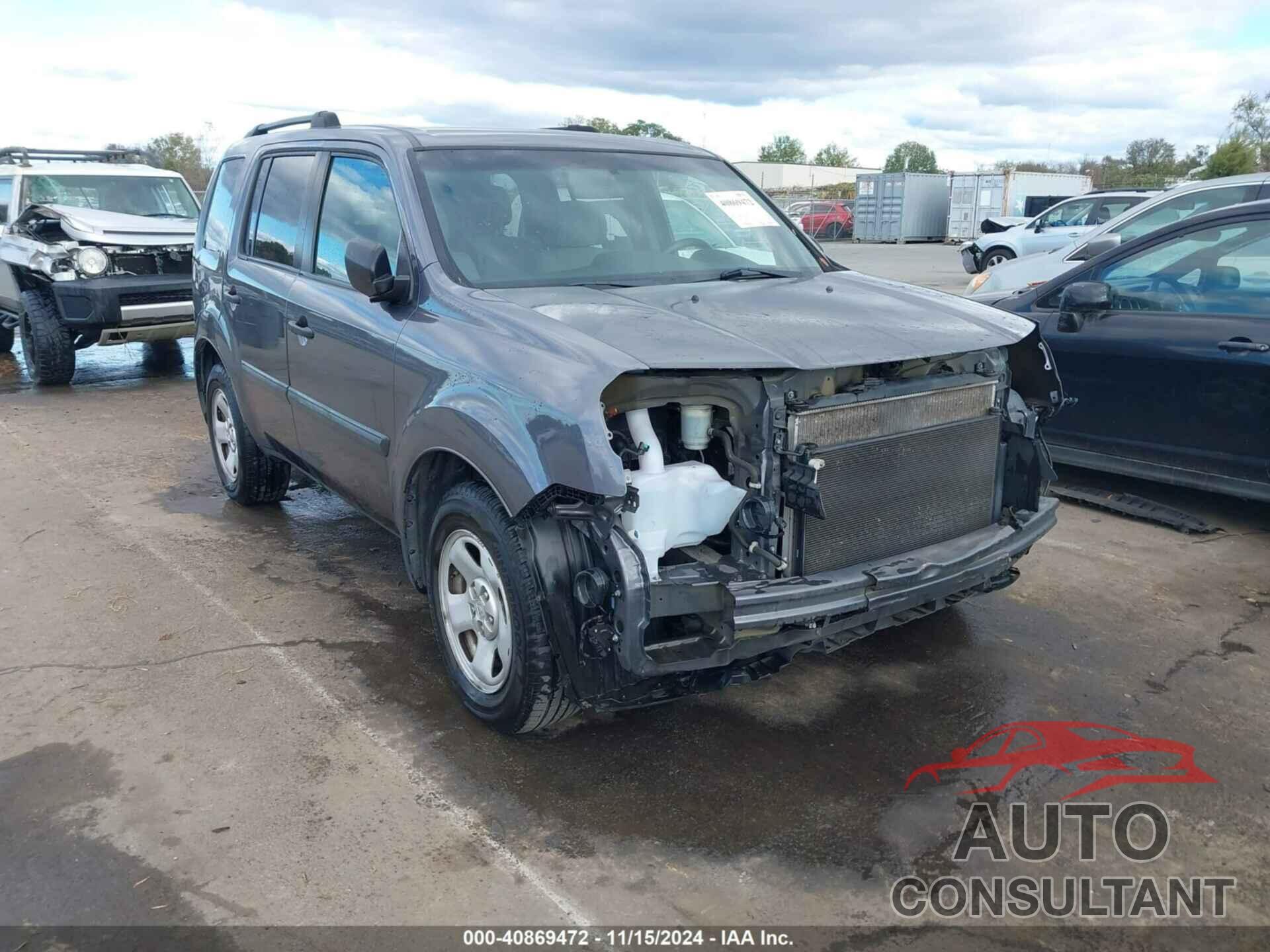 HONDA PILOT 2015 - 5FNYF3H21FB015786