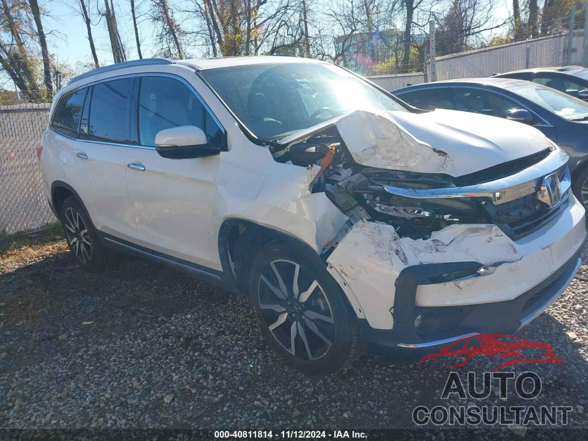 HONDA PILOT 2019 - 5FNYF6H62KB046446