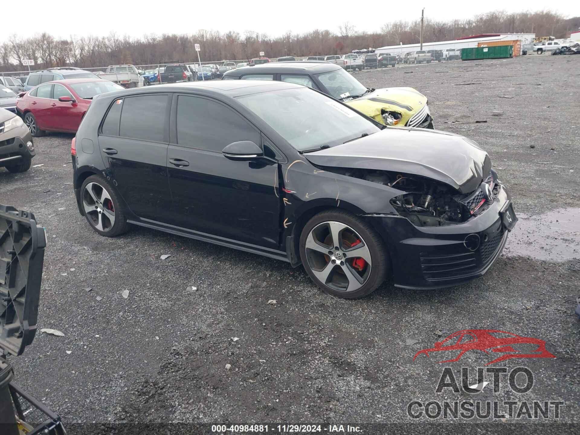 VOLKSWAGEN GOLF GTI 2015 - 3VW4T7AU5FM045697