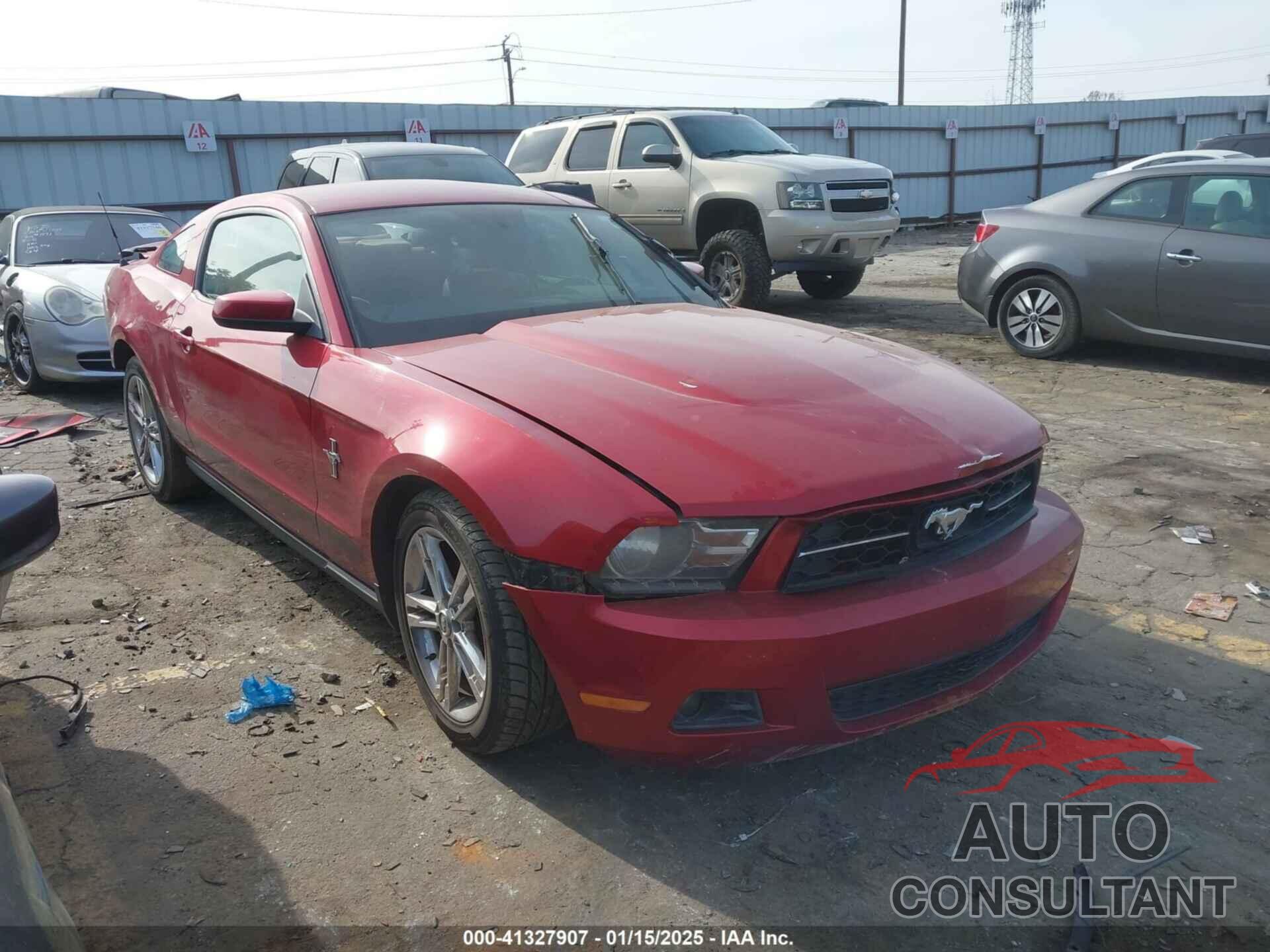 FORD MUSTANG 2012 - 1ZVBP8AM9C5235439