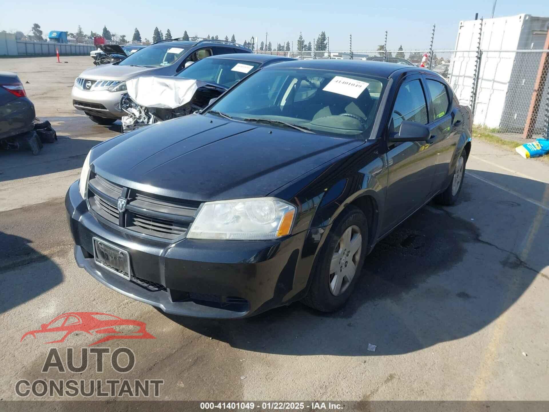 DODGE AVENGER 2010 - 1B3CC4FB9AN189158