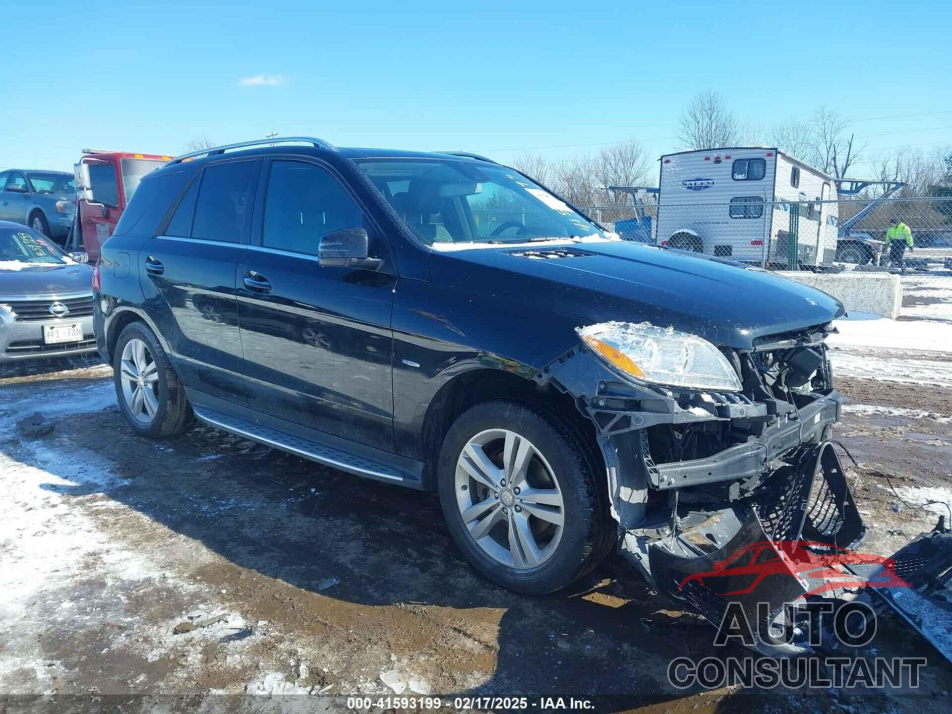 MERCEDES-BENZ ML 350 2012 - 4JGDA5HB9CA025524