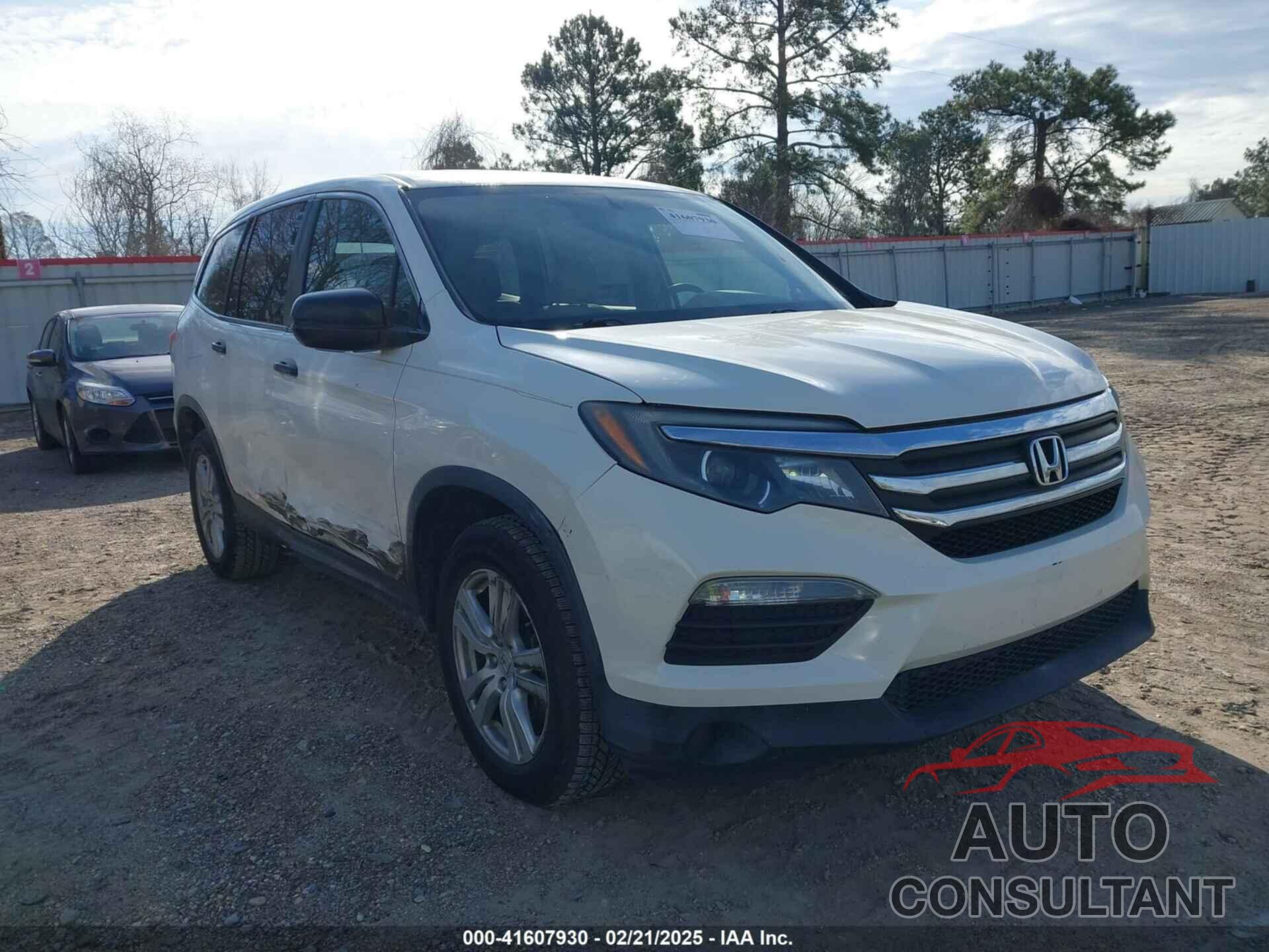 HONDA PILOT 2016 - 5FNYF5H16GB033964