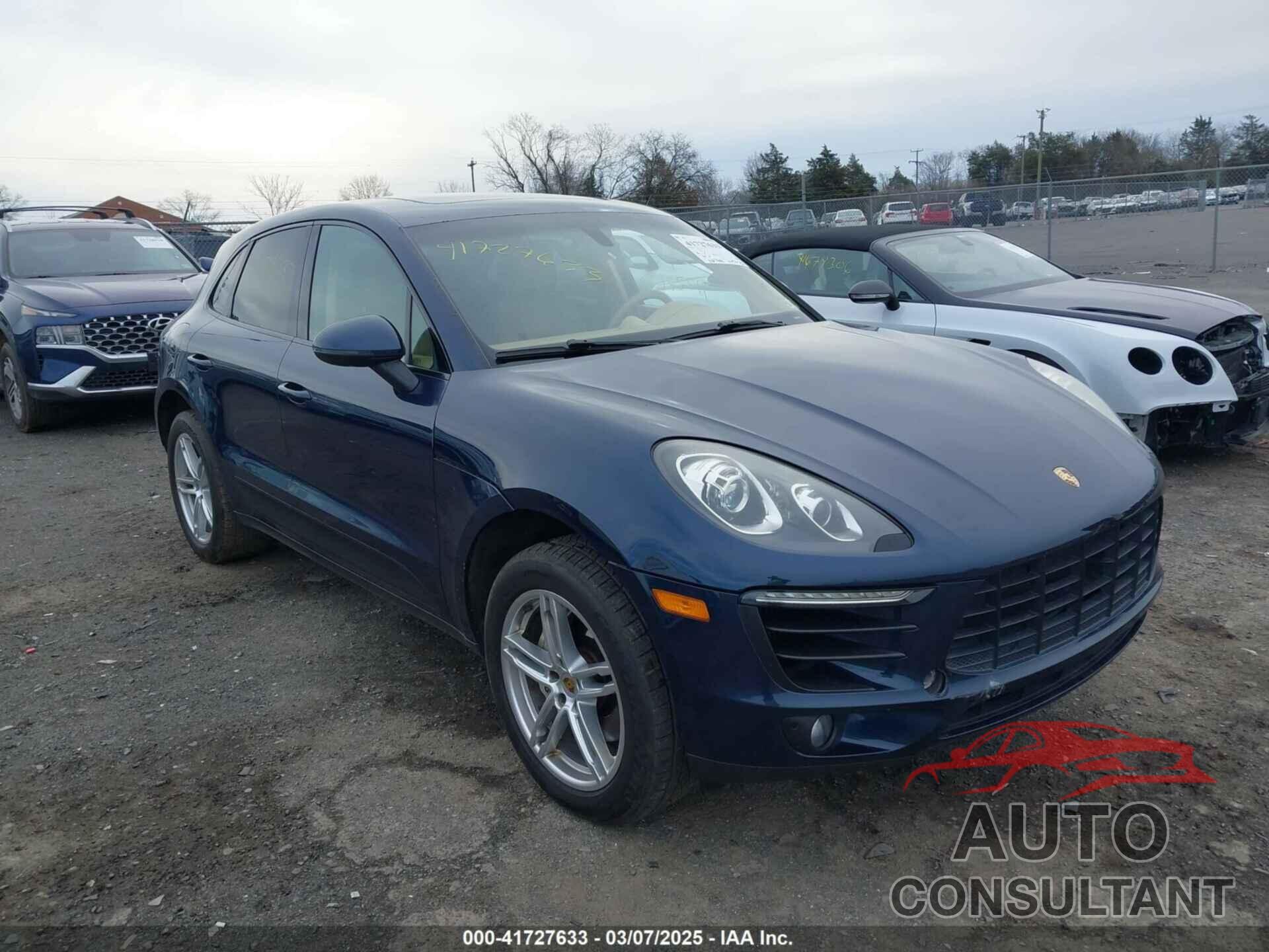 PORSCHE MACAN 2015 - WP1AB2A51FLB69020