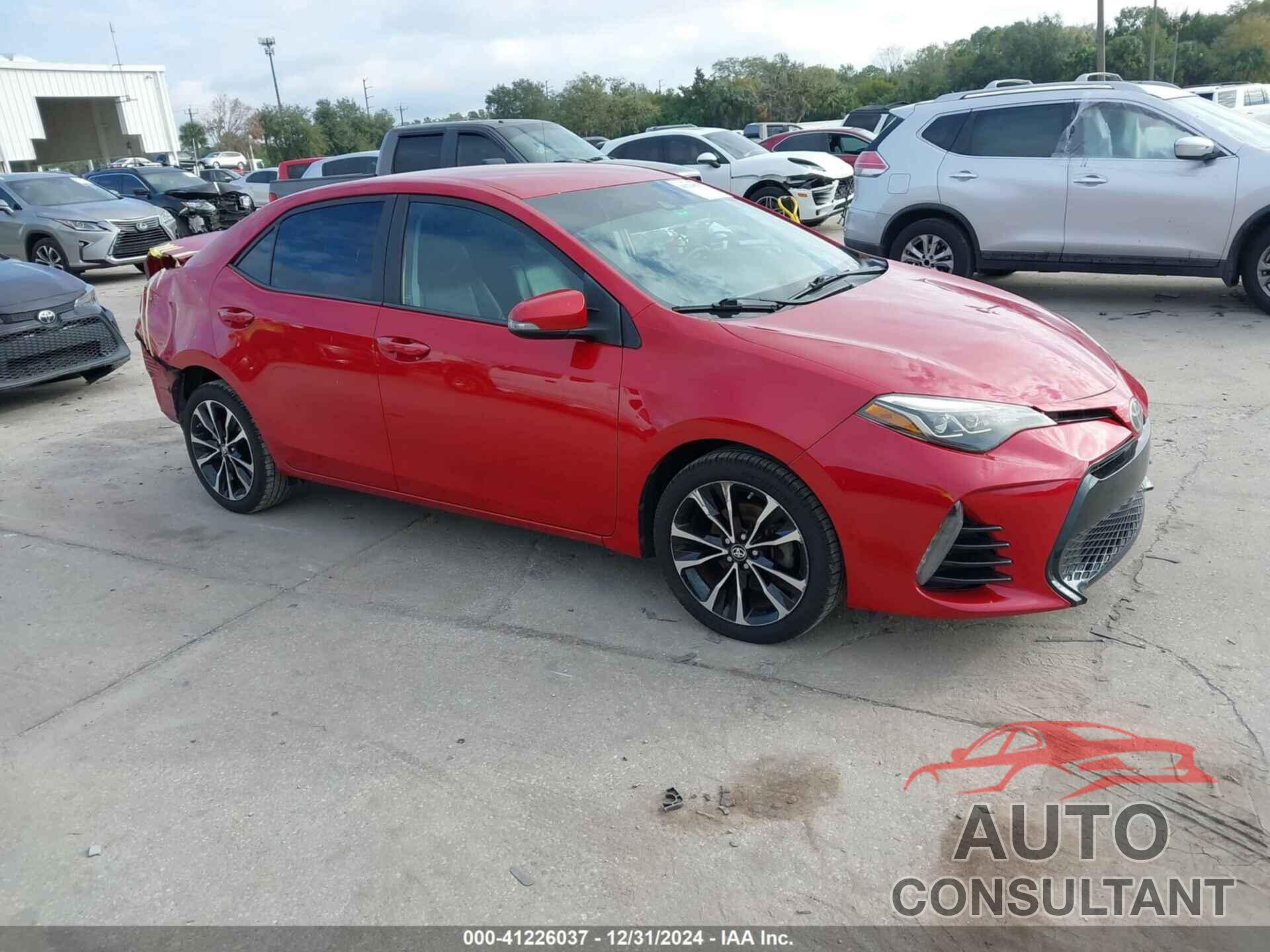 TOYOTA COROLLA 2017 - 2T1BURHE2HC760885