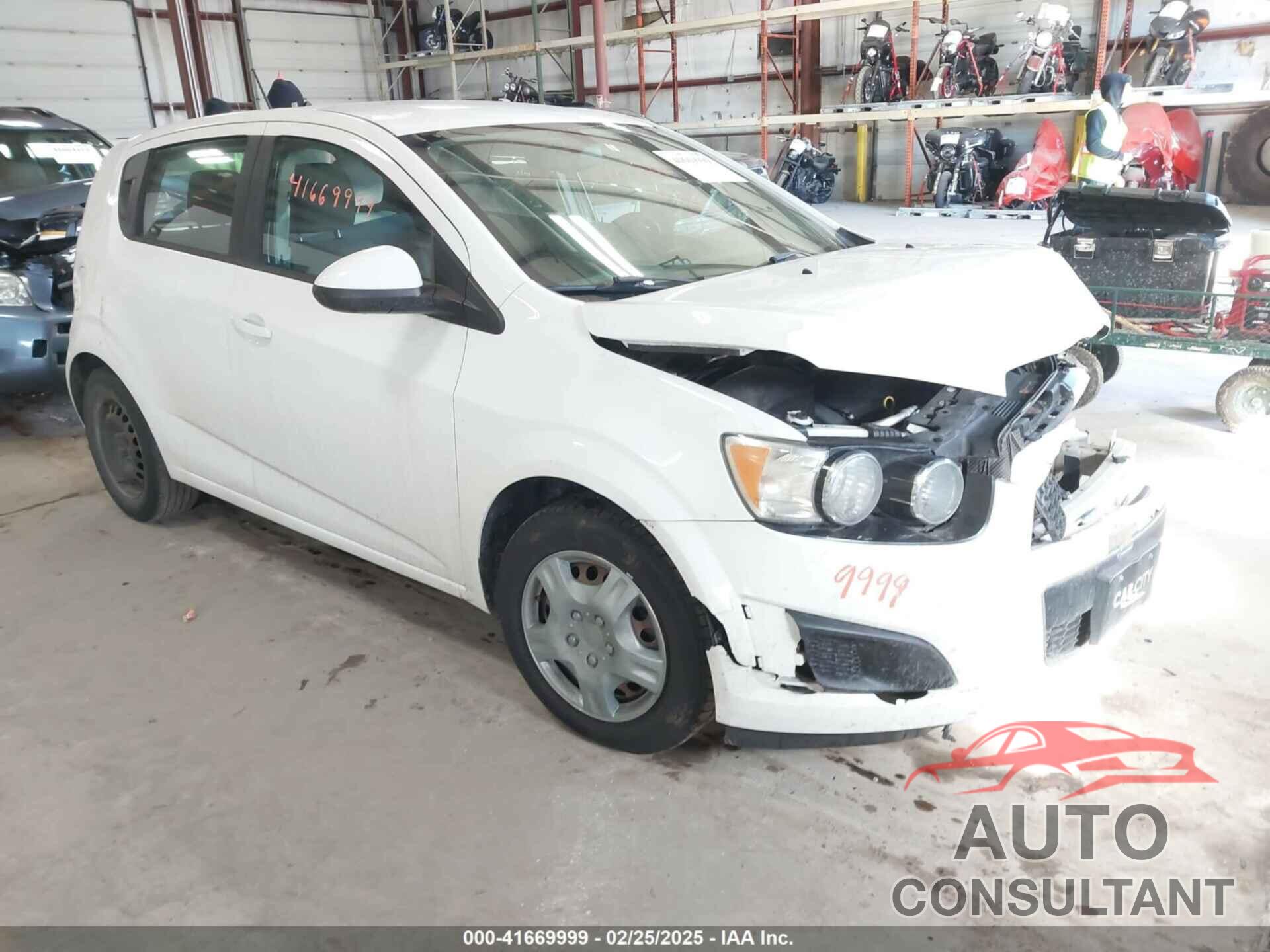 CHEVROLET SONIC 2016 - 1G1JA6SH7G4151338