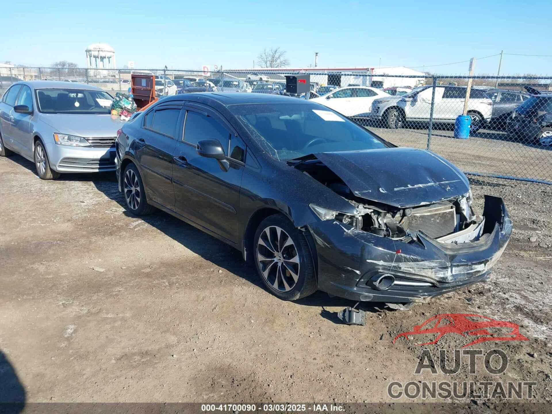 HONDA CIVIC 2013 - 2HGFB6E55DH707576