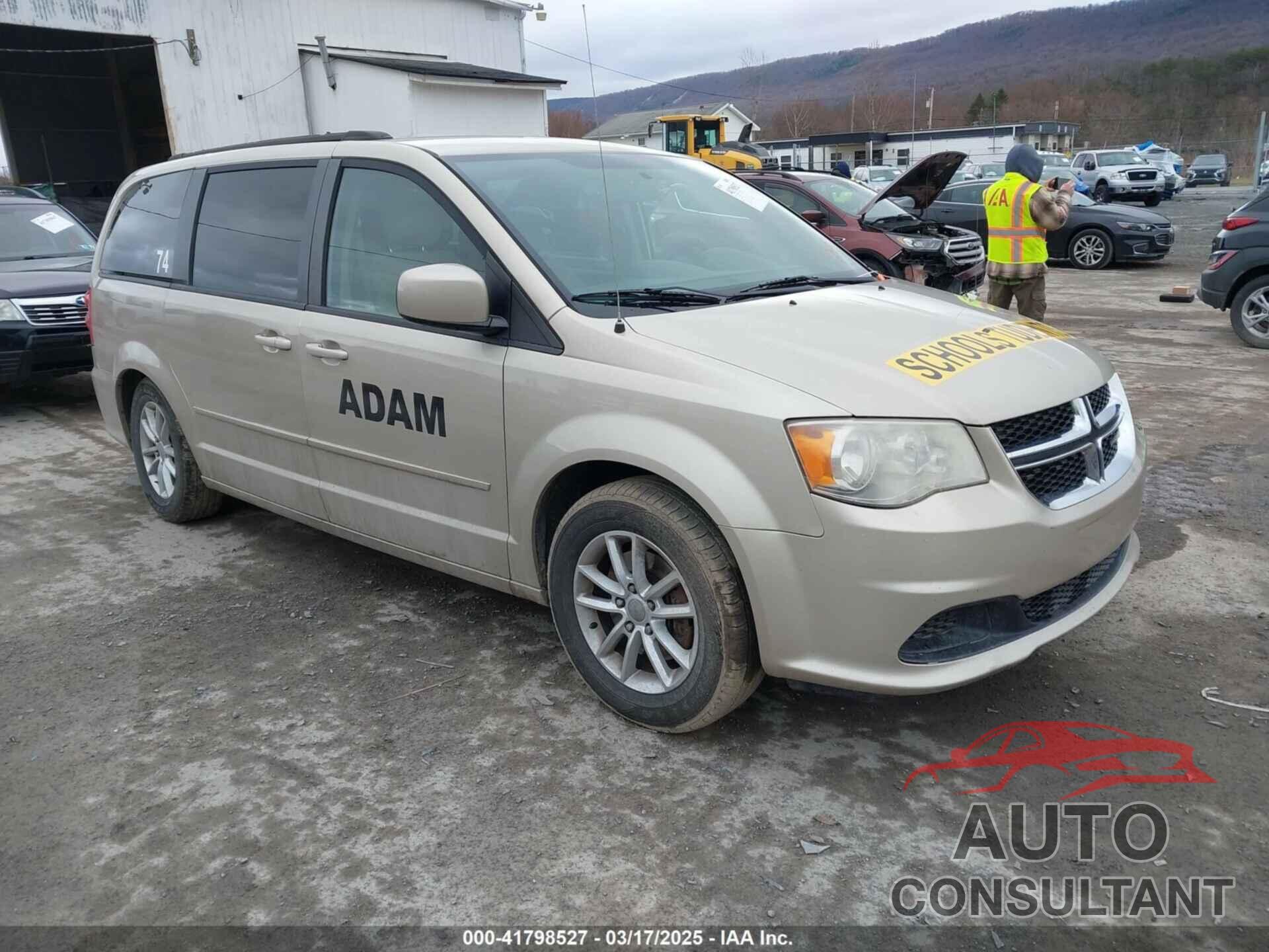DODGE GRAND CARAVAN 2014 - 2C4RDGCG0ER392410
