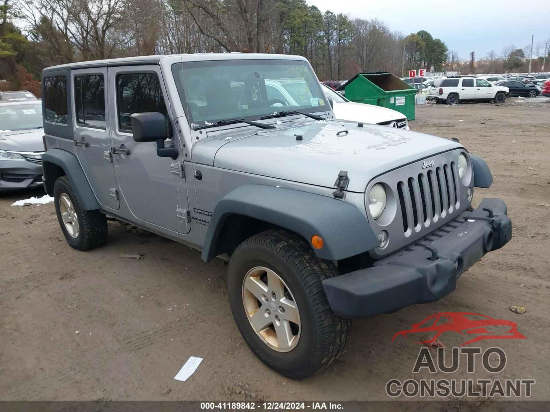 JEEP WRANGLER UNLIMITED 2014 - 1C4BJWDG2EL309510