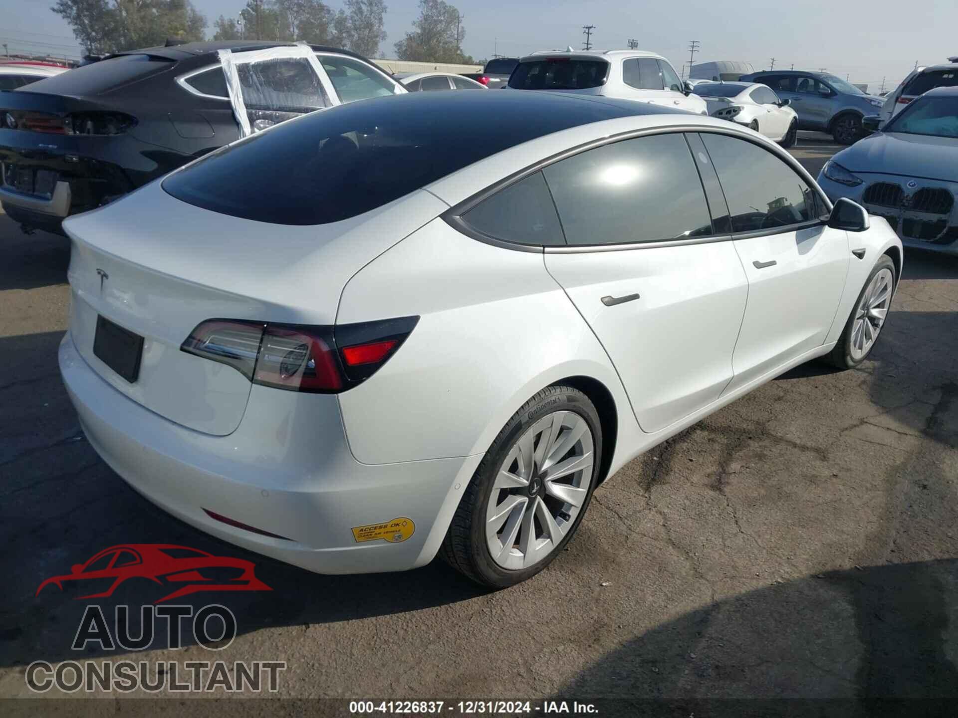 TESLA MODEL 3 2021 - 5YJ3E1EA7MF017939