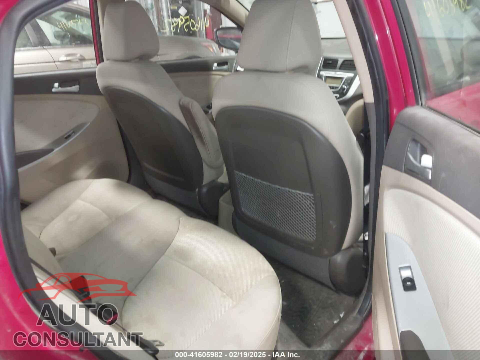 HYUNDAI ACCENT 2013 - KMHCT4AE4DU464232
