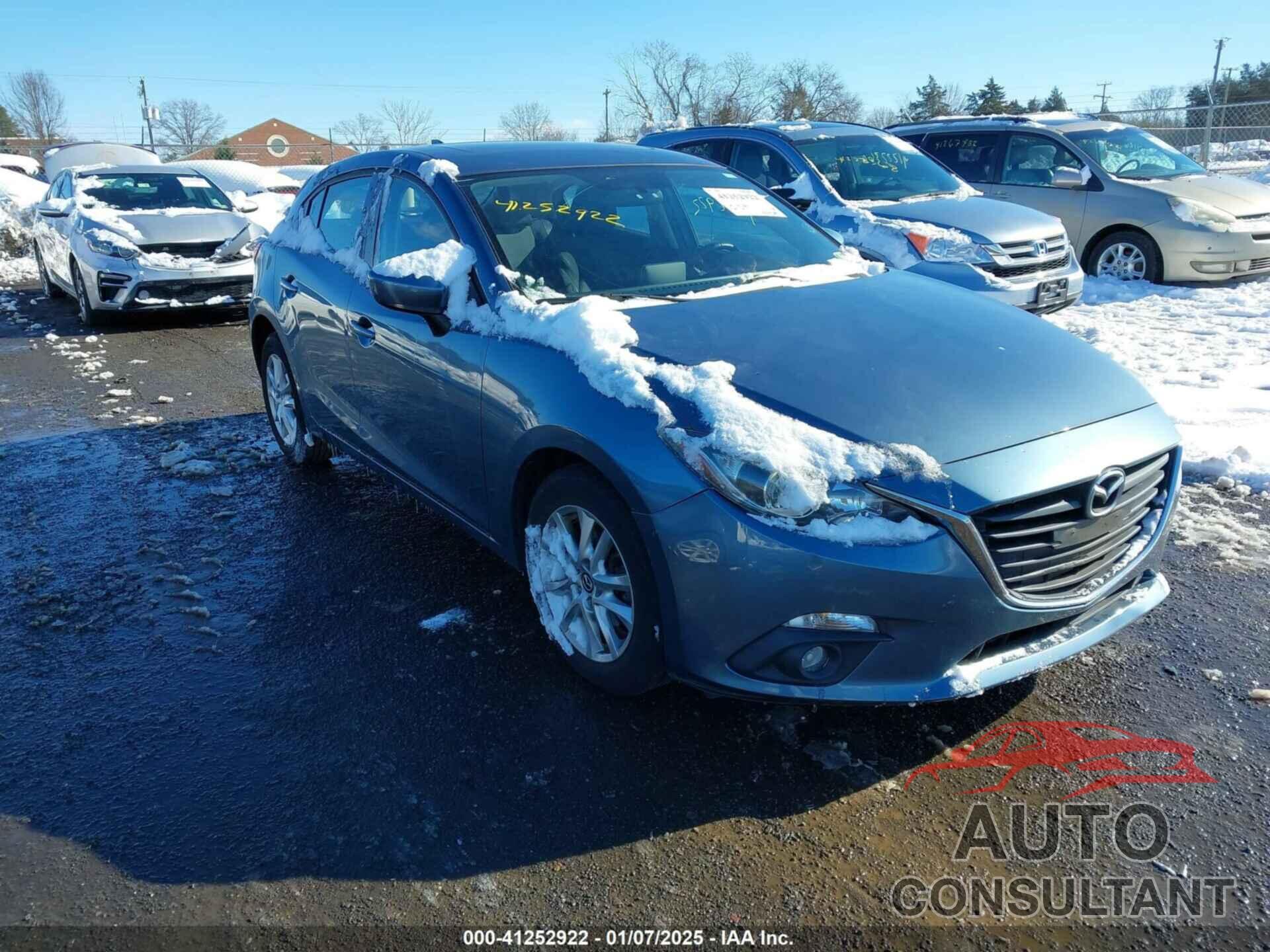 MAZDA MAZDA3 2015 - JM1BM1L72F1270121