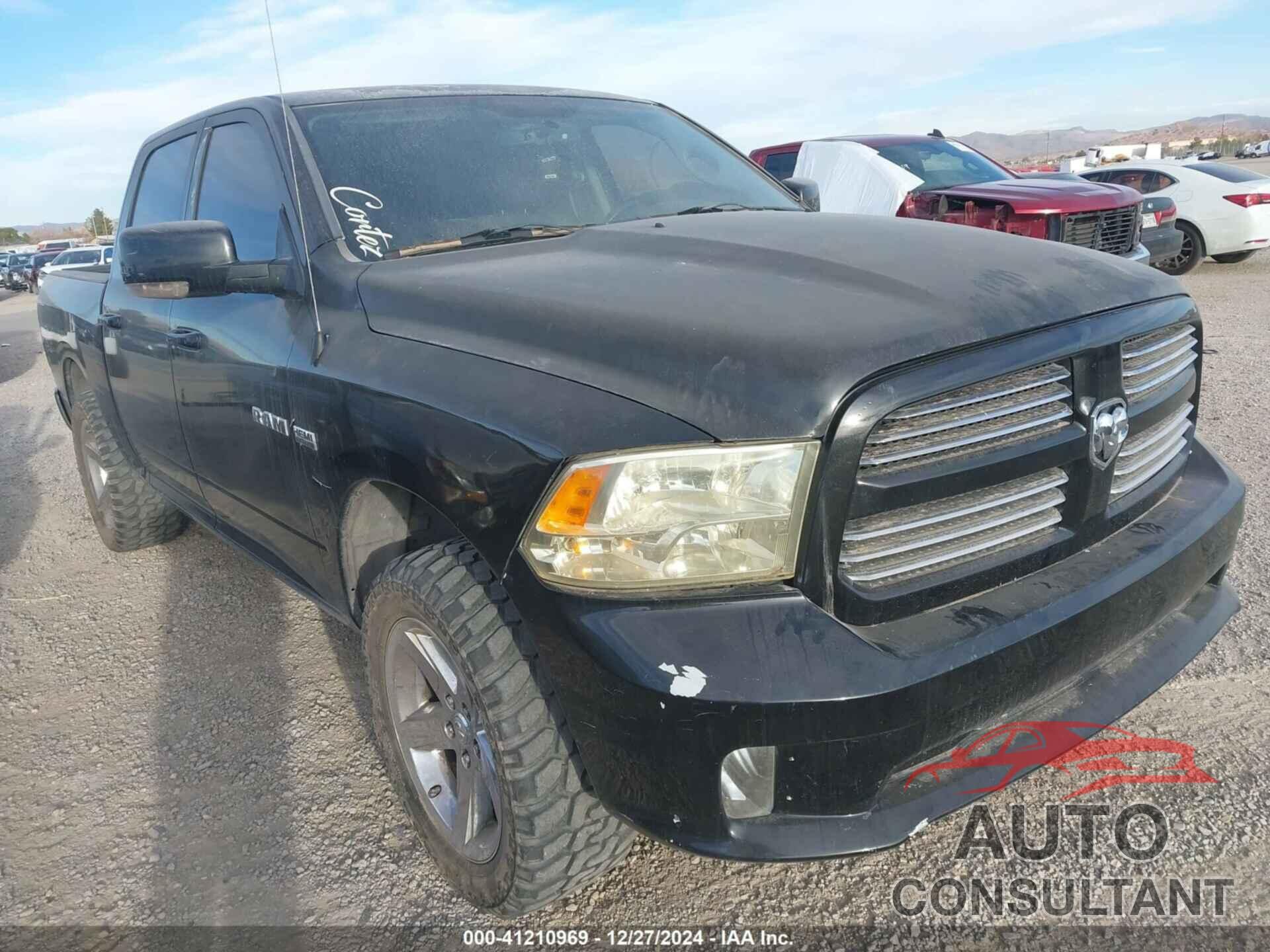DODGE RAM 1500 2009 - 1D3HB13T49S710794