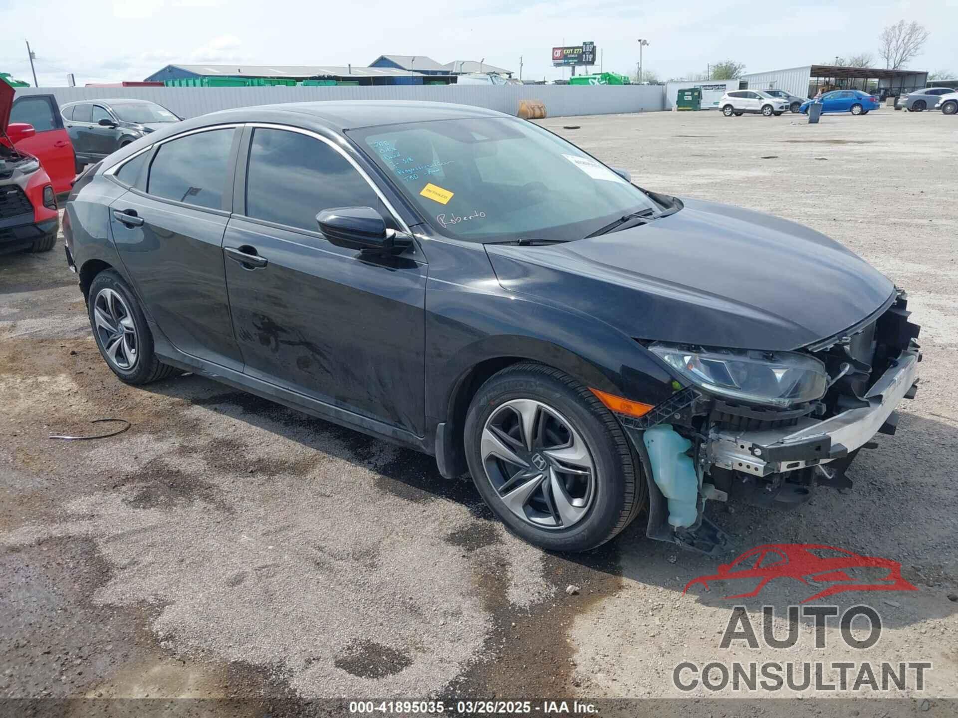 HONDA CIVIC 2020 - 19XFC2F67LE019567