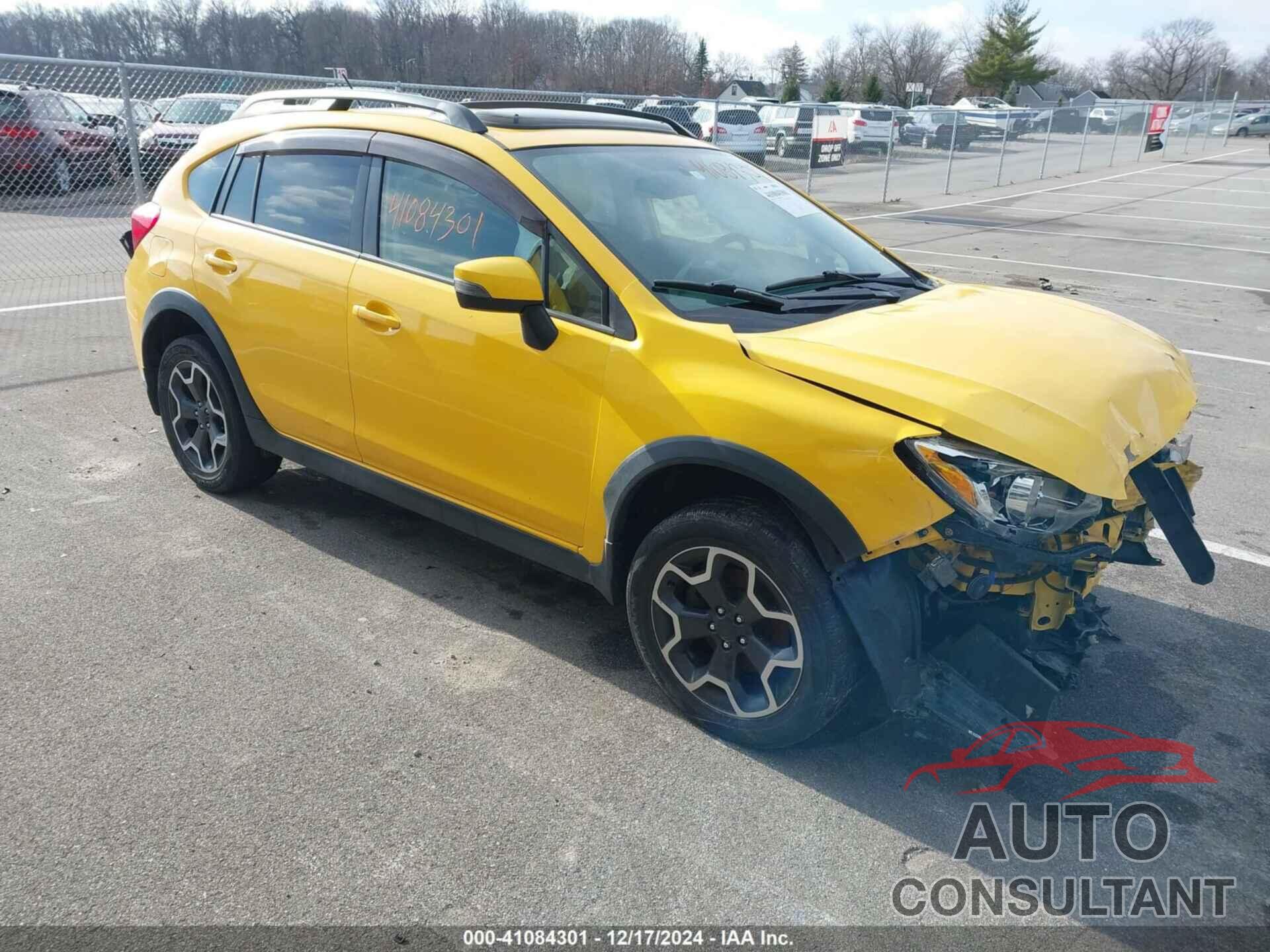 SUBARU XV CROSSTREK 2015 - JF2GPADC8F8239392