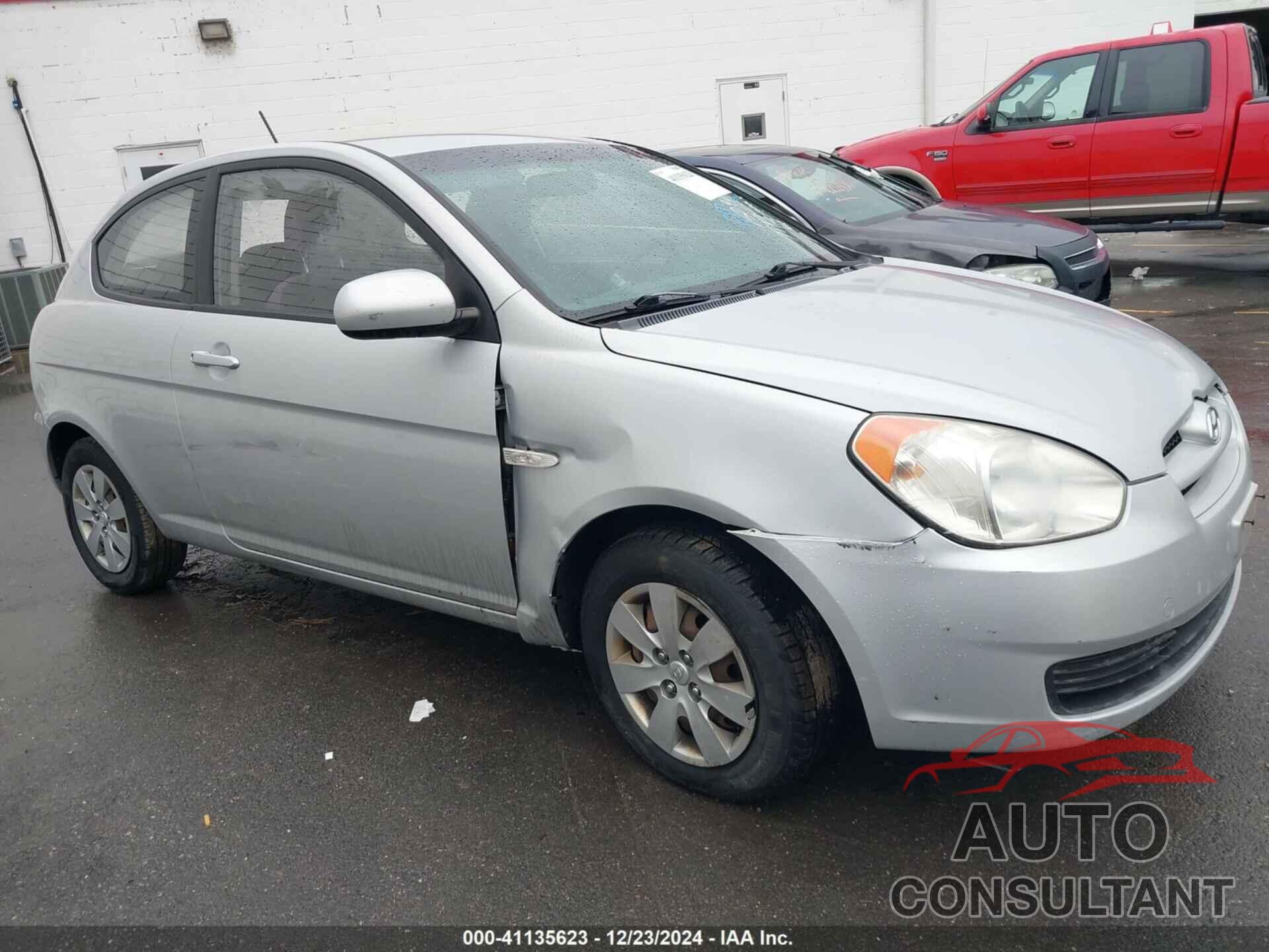 HYUNDAI ACCENT 2010 - KMHCM3ACXAU150909