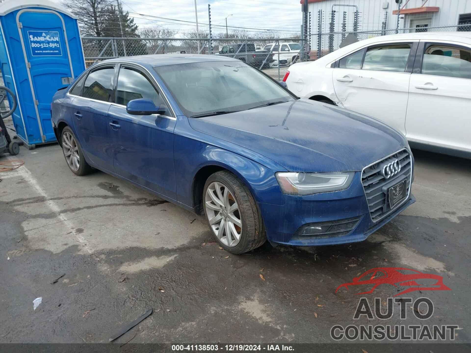 AUDI A4 2013 - WAUFFAFL8DN017442