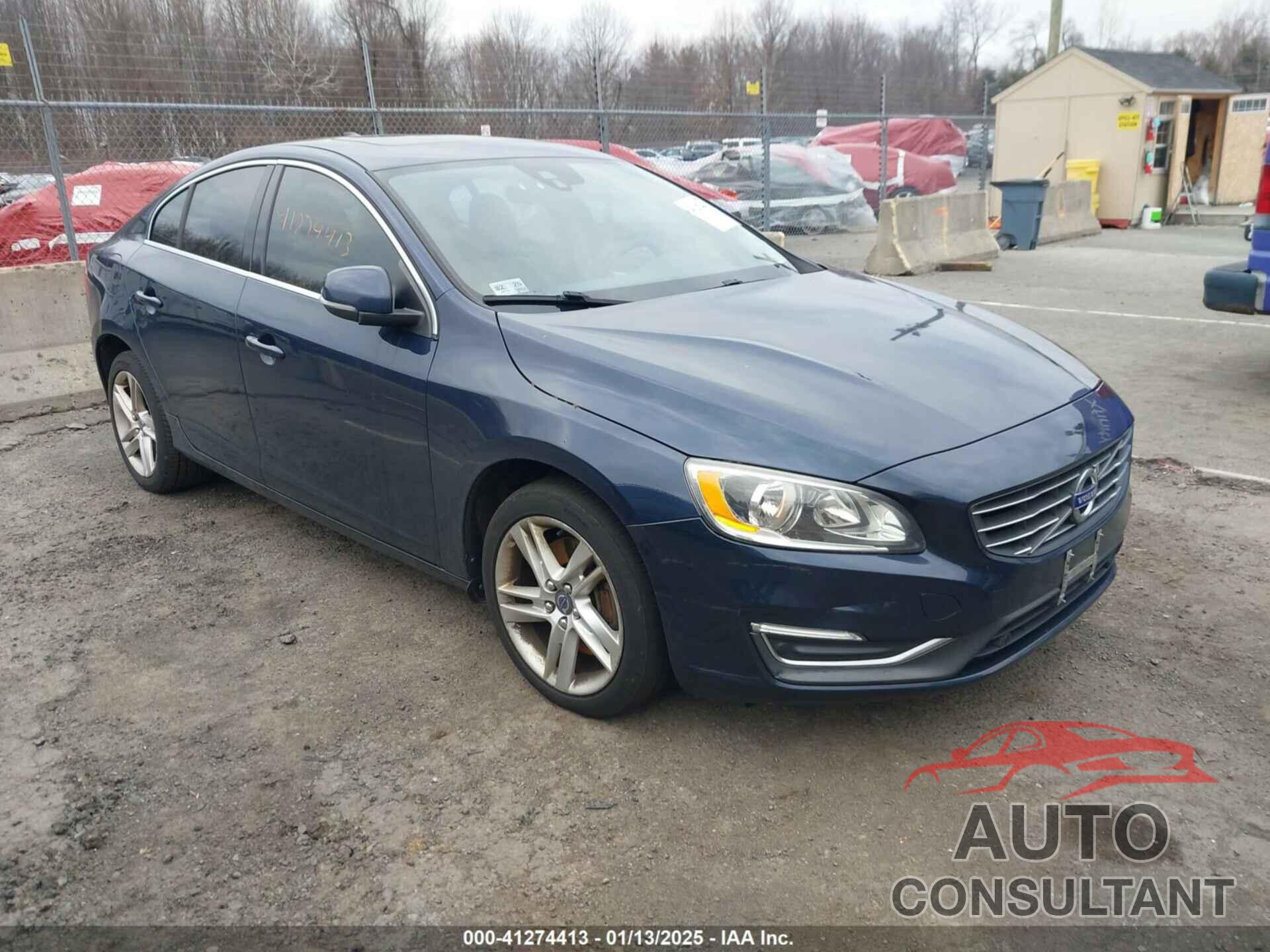 VOLVO S60 2015 - YV1612TK3F2356790