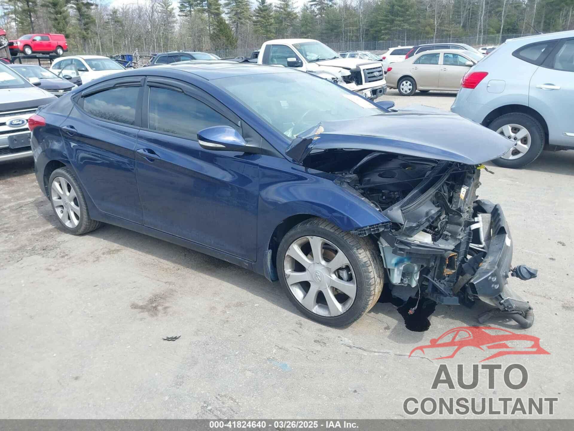 HYUNDAI ELANTRA 2013 - 5NPDH4AE7DH398585