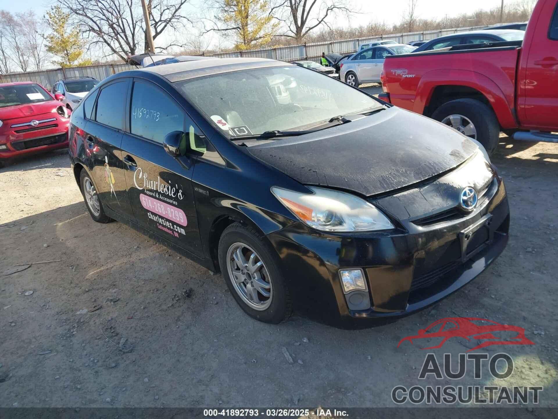 TOYOTA PRIUS 2011 - JTDKN3DU4B0277746