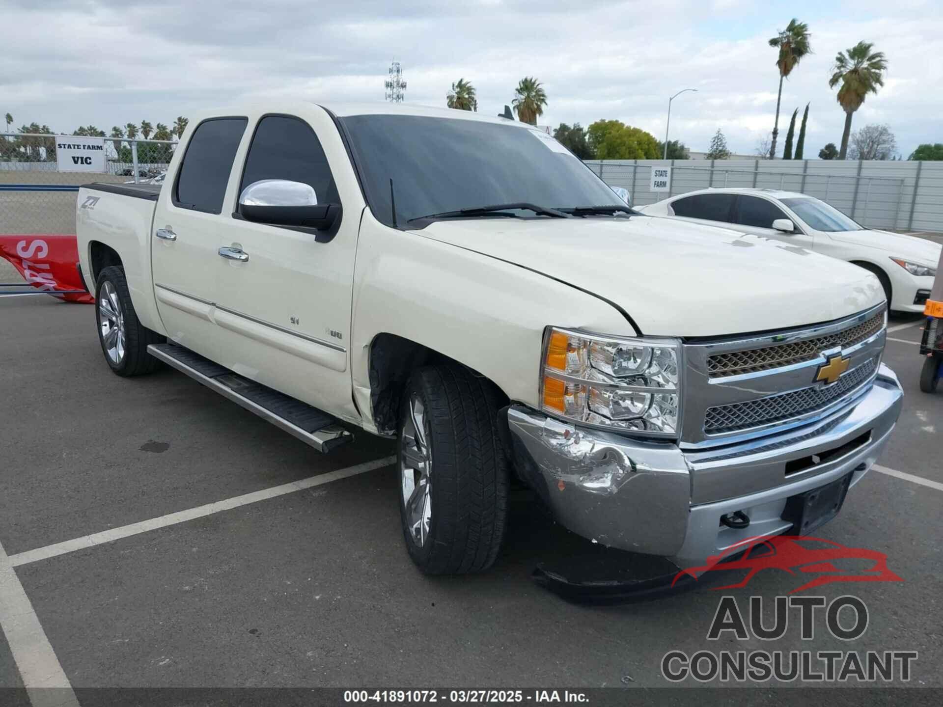 CHEVROLET SILVERADO 1500 2013 - 3GCPKSE75DG256940