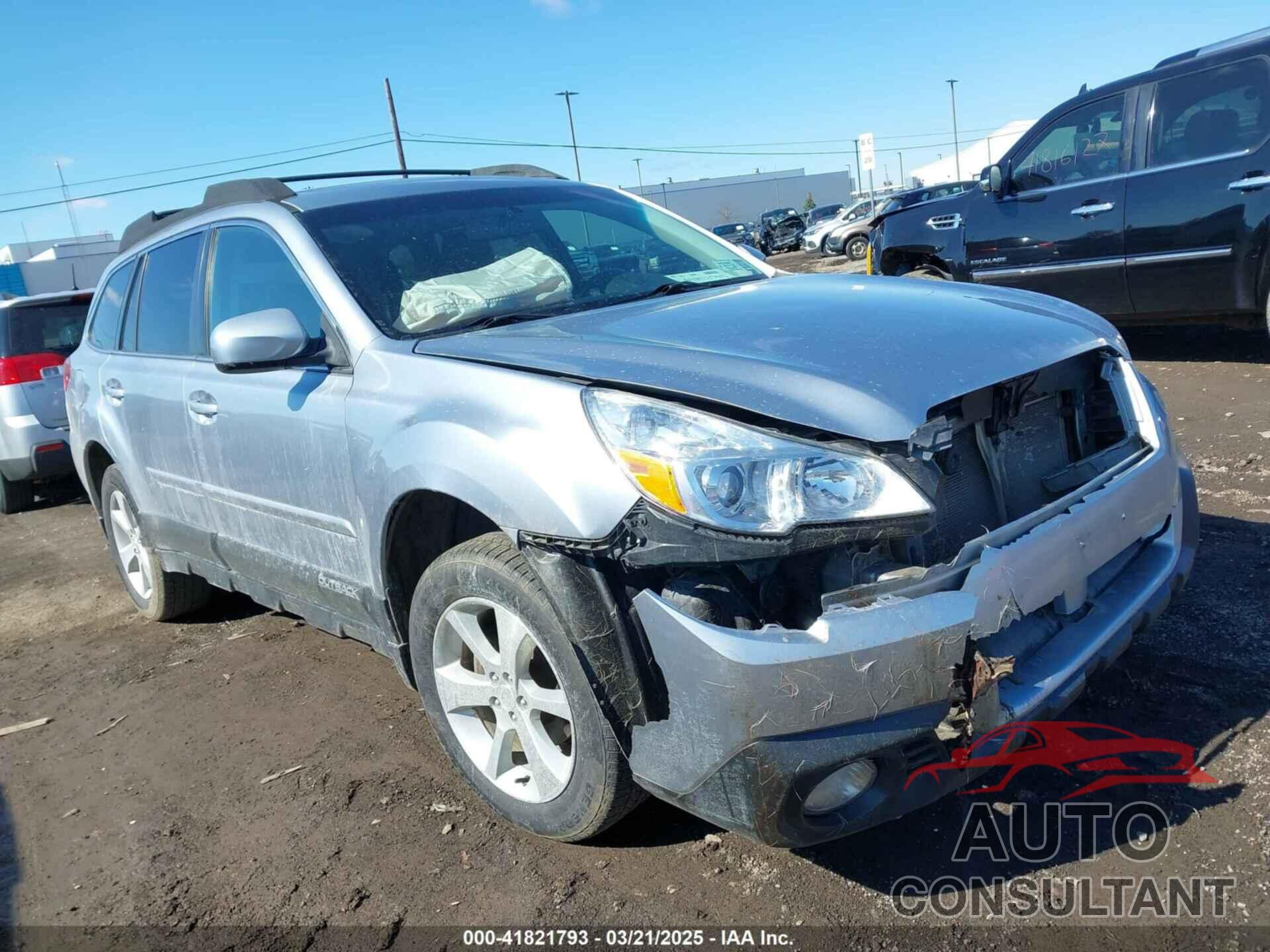 SUBARU OUTBACK 2013 - 4S4BRBKCXD3213698