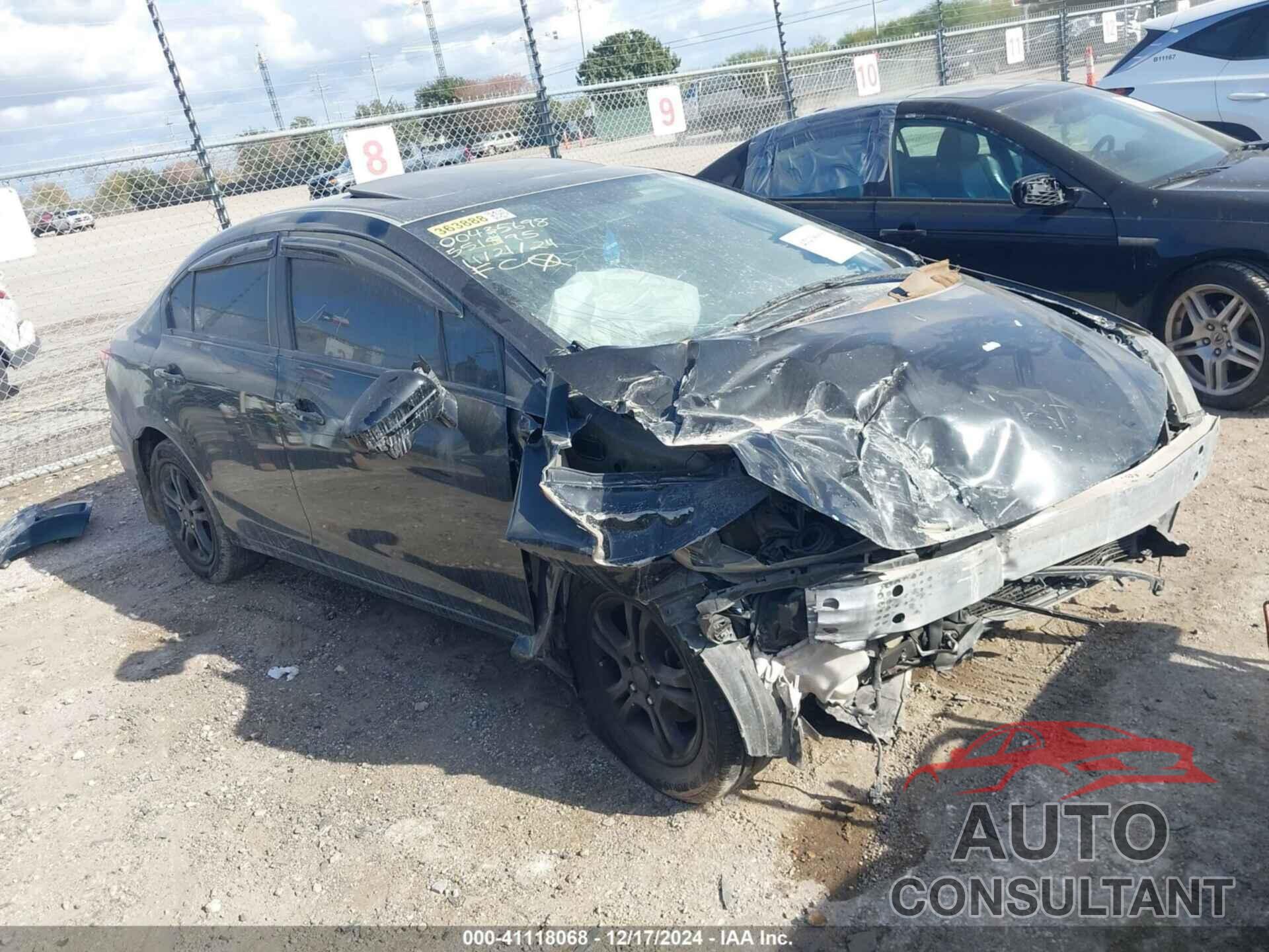 HONDA CIVIC 2014 - 2HGFB2F91EH551595