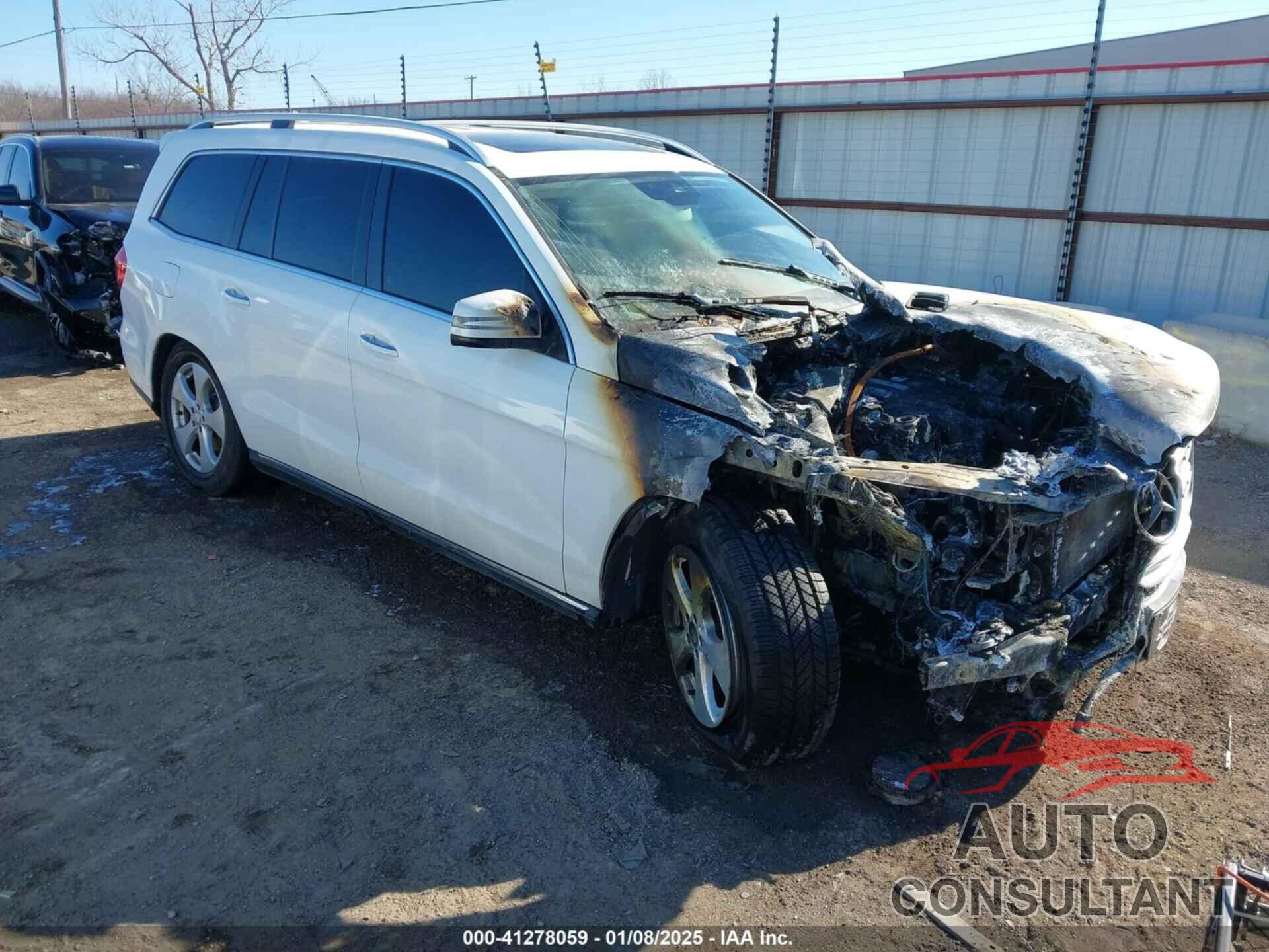 MERCEDES-BENZ GLS 450 2017 - 4JGDF6EE2HA874150