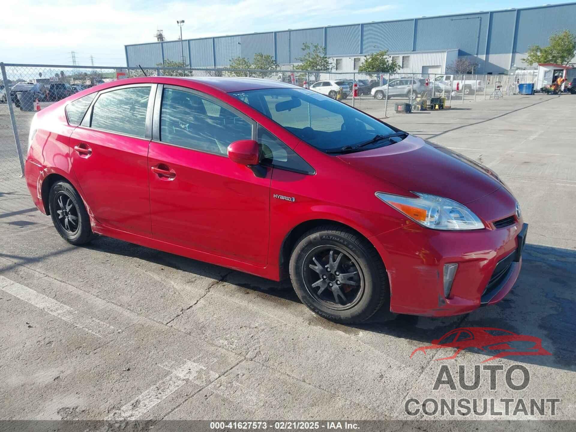 TOYOTA PRIUS 2014 - JTDKN3DU0E0369733