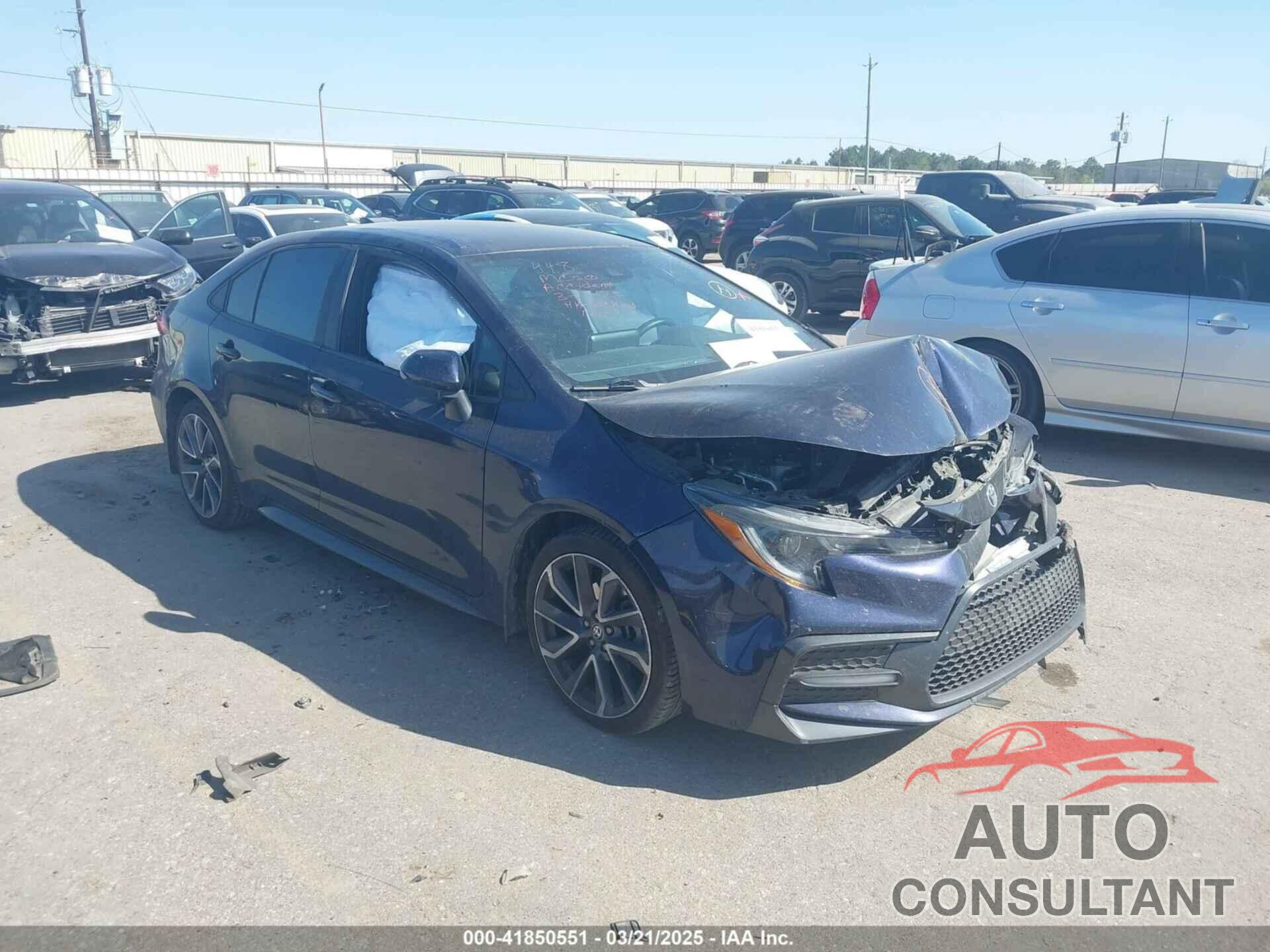 TOYOTA COROLLA 2021 - 5YFS4MCE9MP072841
