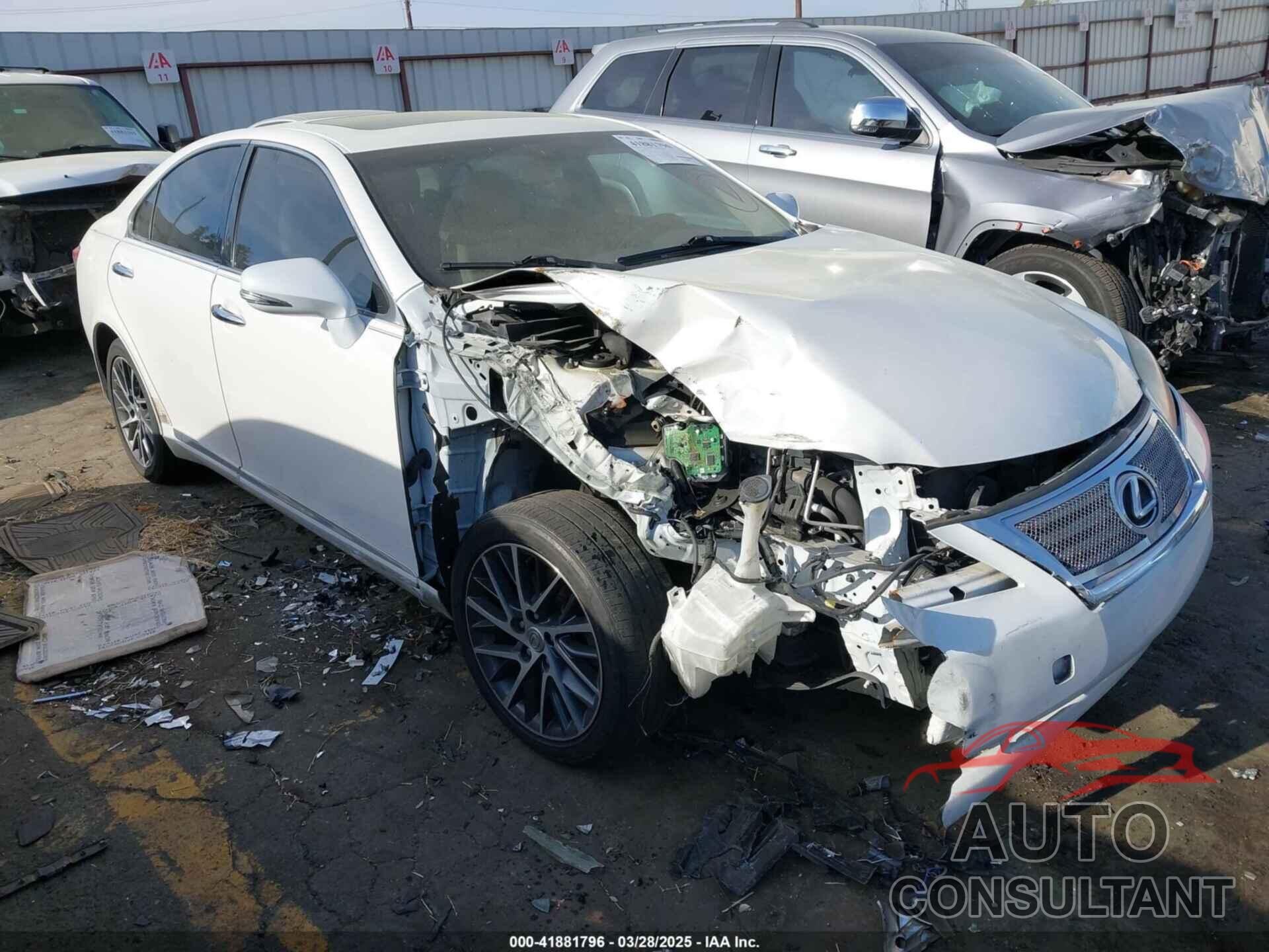 LEXUS ES 350 2011 - JTHBK1EG5B2470318