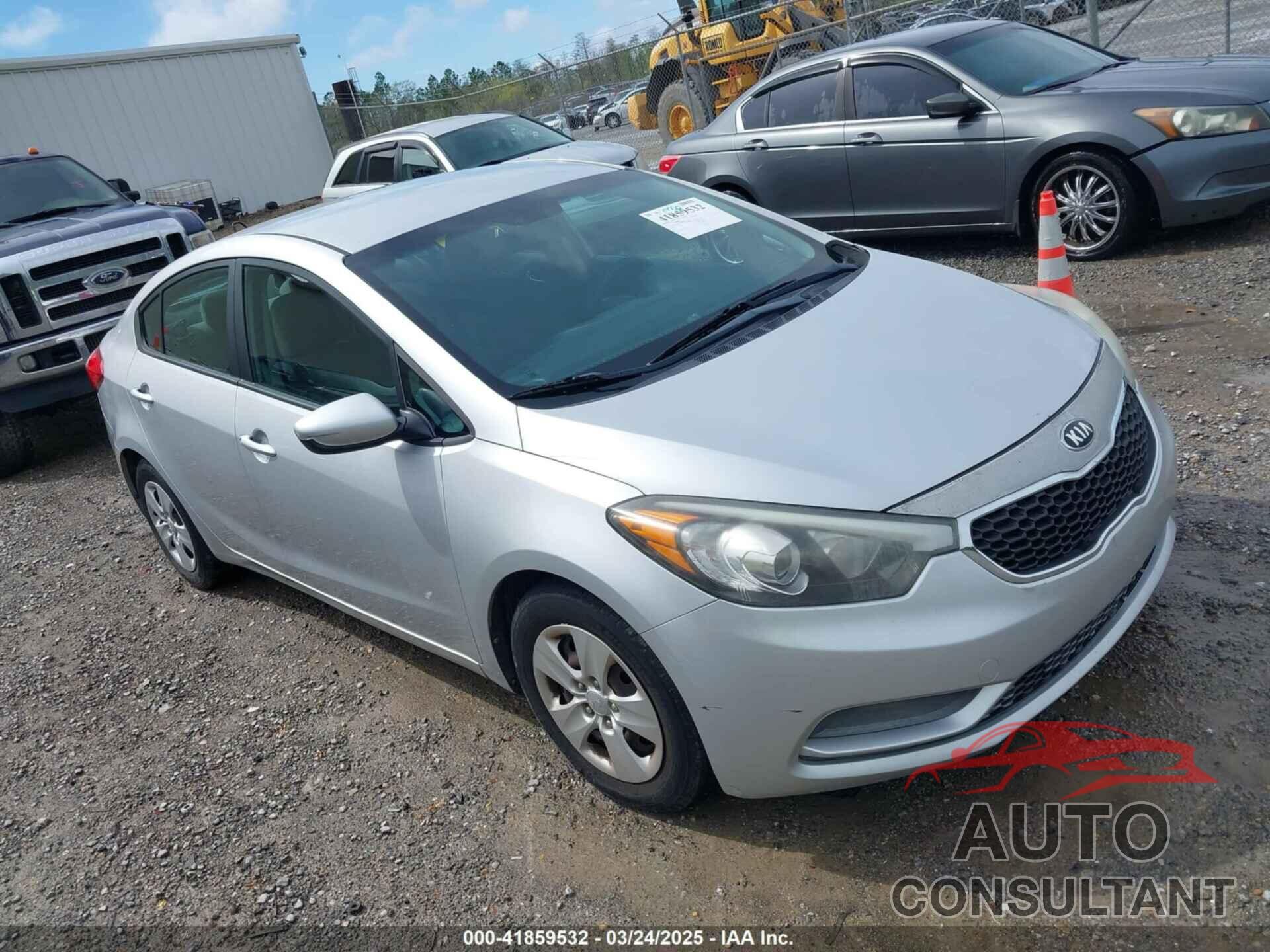 KIA FORTE 2015 - KNAFK4A69F5406012