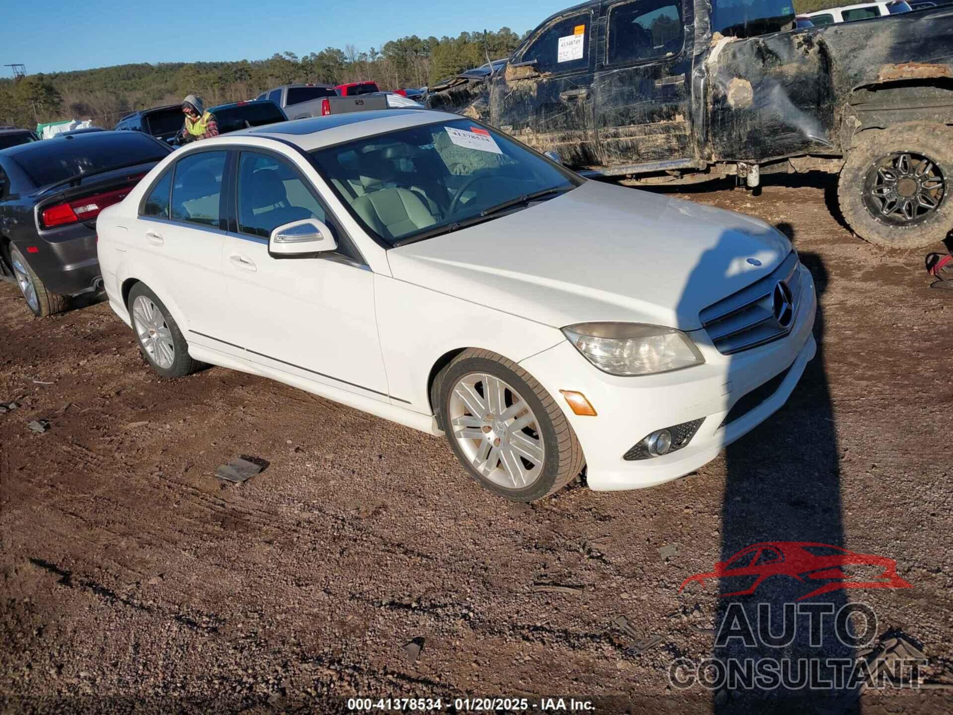 MERCEDES-BENZ C 300 2009 - WDDGF54X09R055726