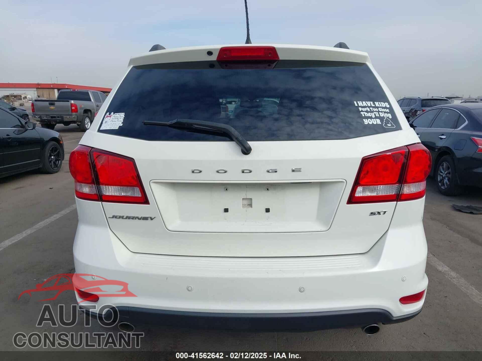 DODGE JOURNEY 2015 - 3C4PDCBG6FT712202