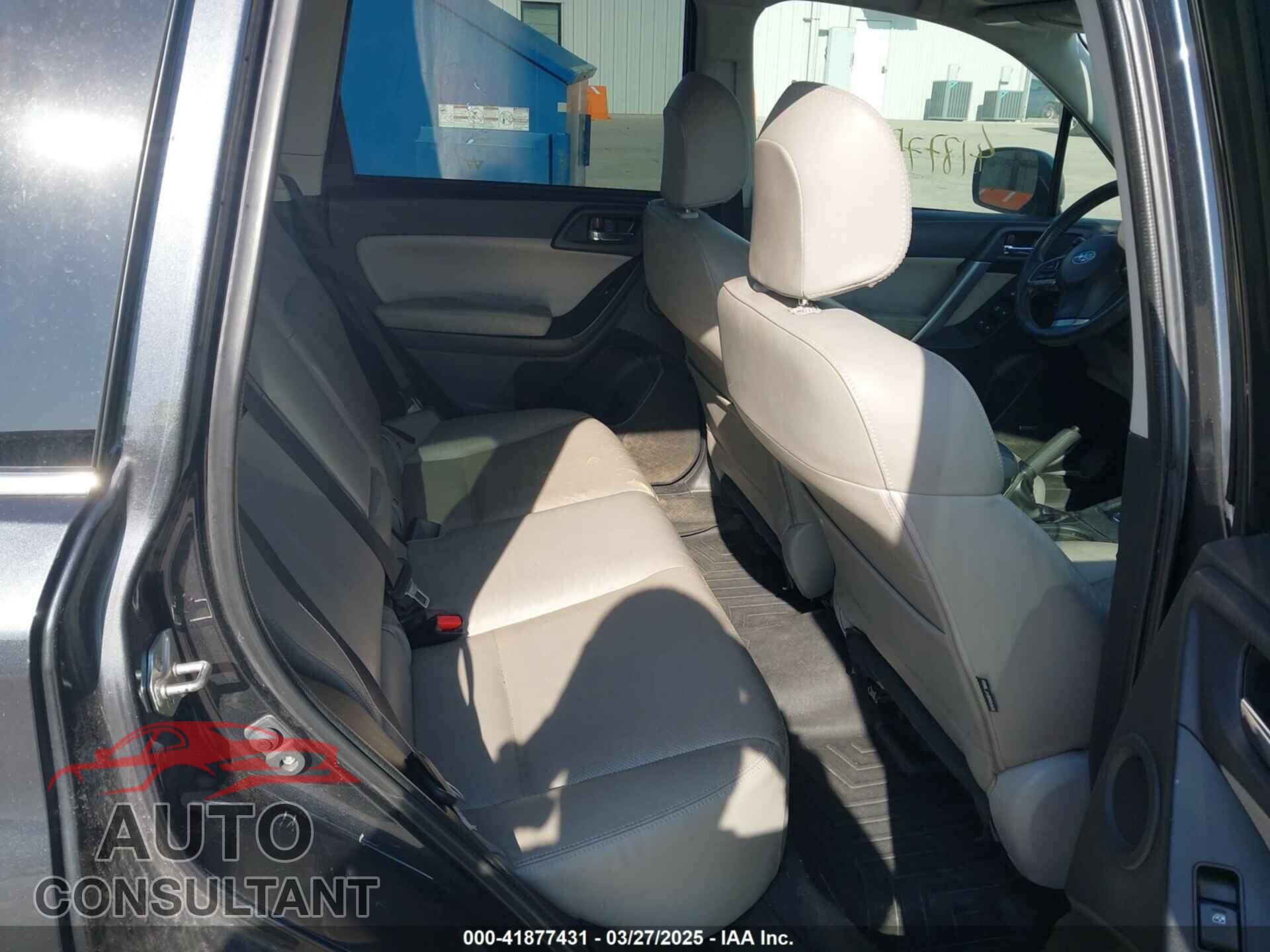 SUBARU FORESTER 2016 - JF2SJAXC8GH443473