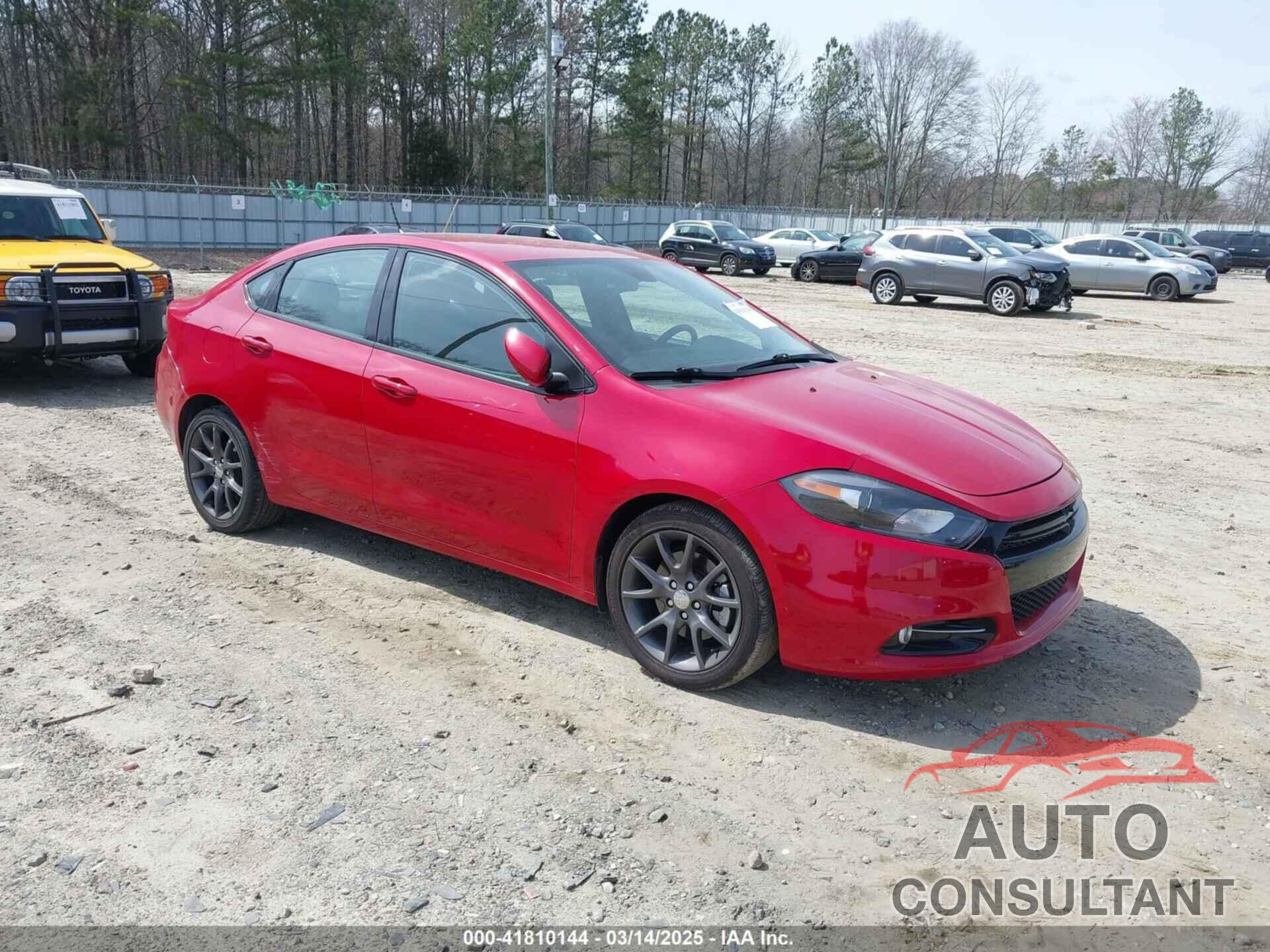 DODGE DART 2016 - 1C3CDFFAXGD822624