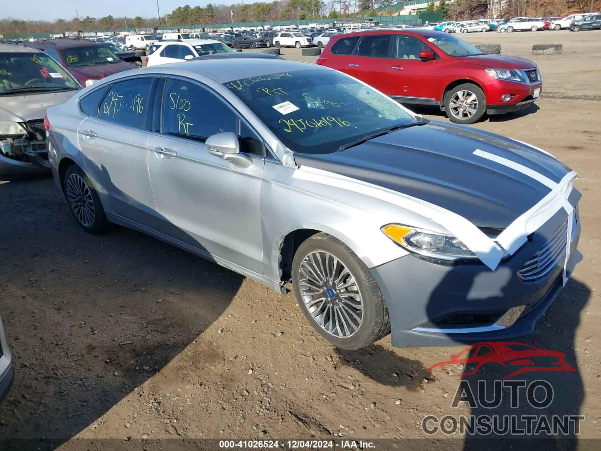 FORD FUSION 2017 - 3FA6P0T95HR322568