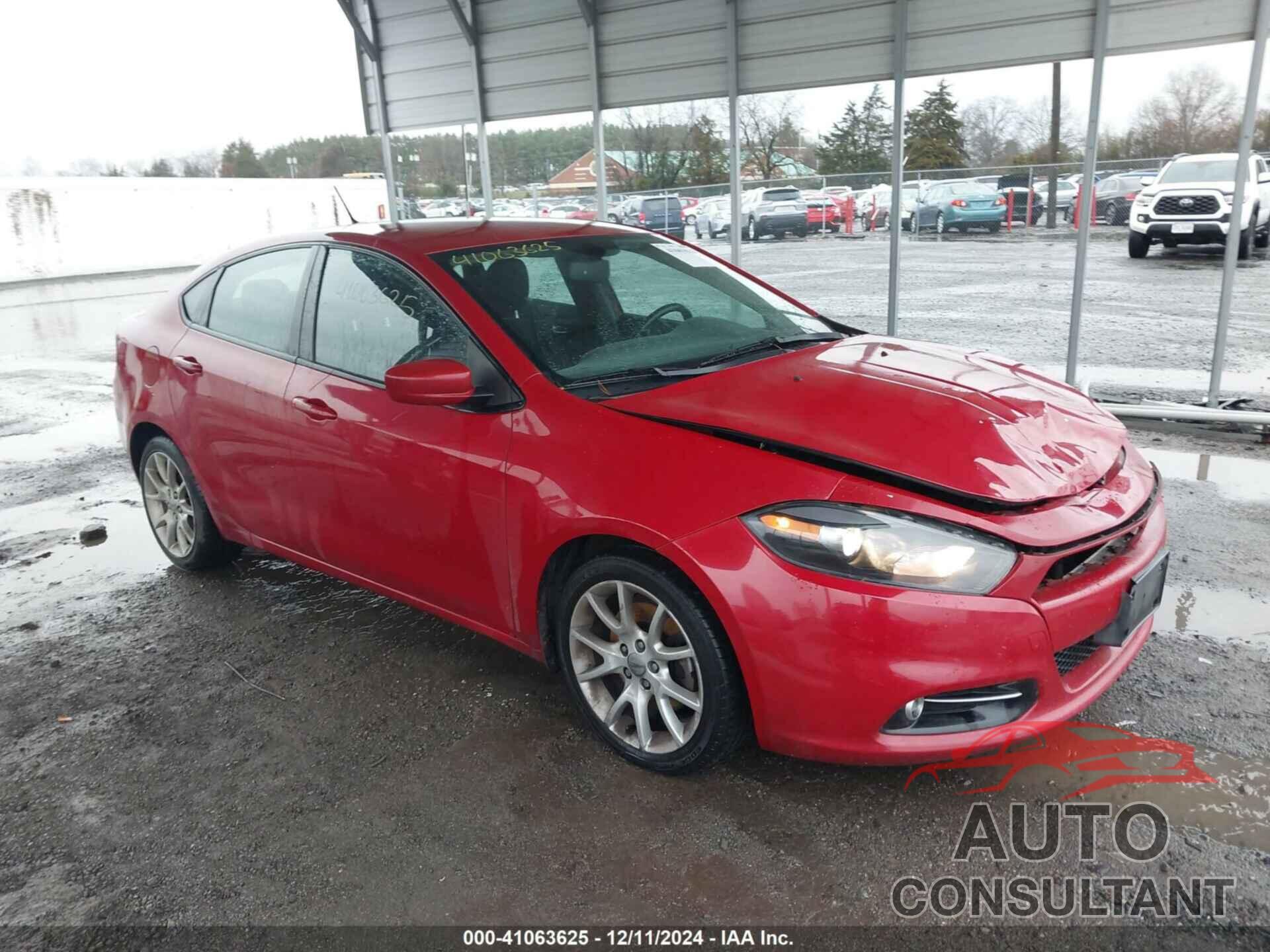 DODGE DART 2013 - 1C3CDFBA7DD335608