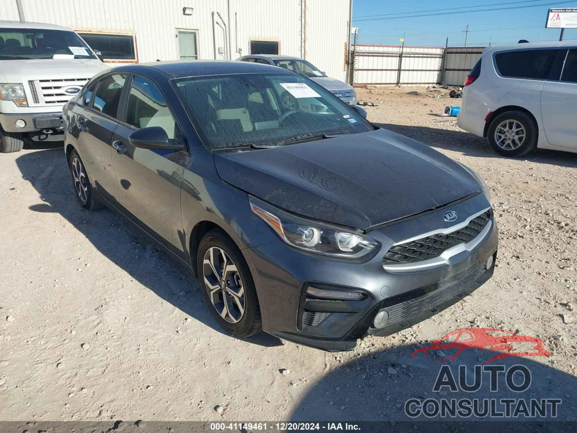 KIA FORTE 2020 - 3KPF24AD6LE212877