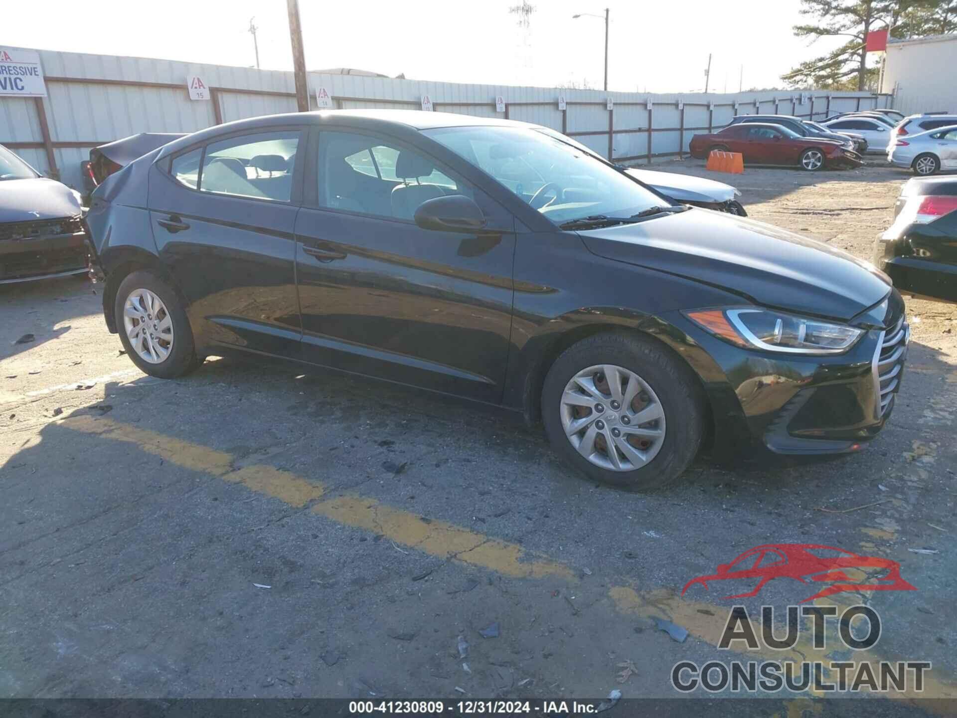 HYUNDAI ELANTRA 2017 - KMHD74LF1HU091851