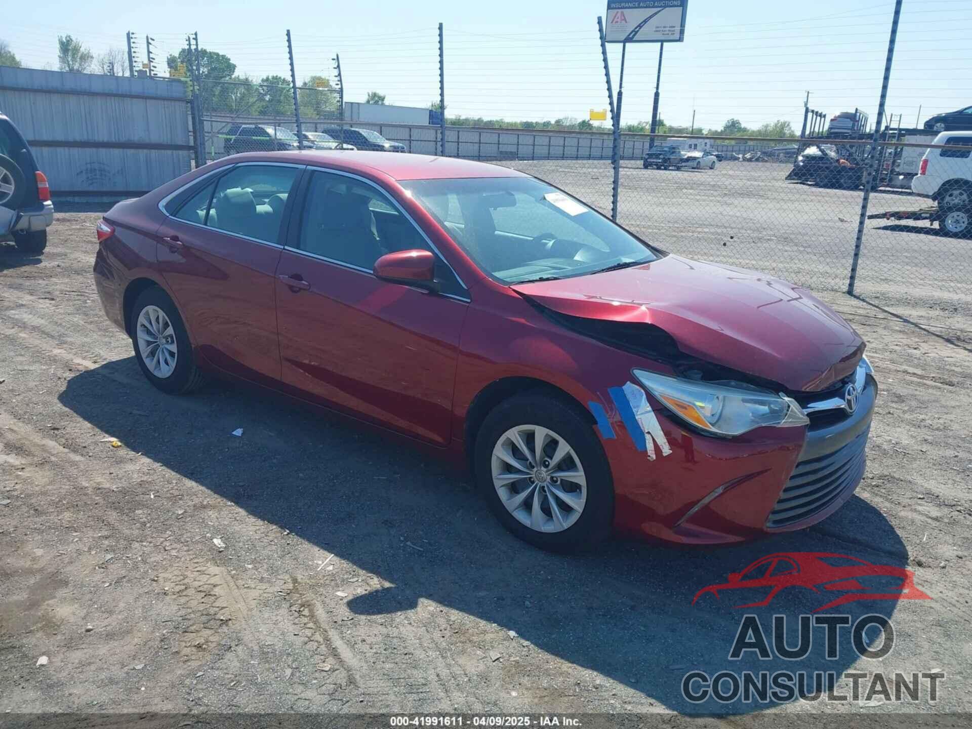 TOYOTA CAMRY 2016 - 4T1BF1FK1GU506974