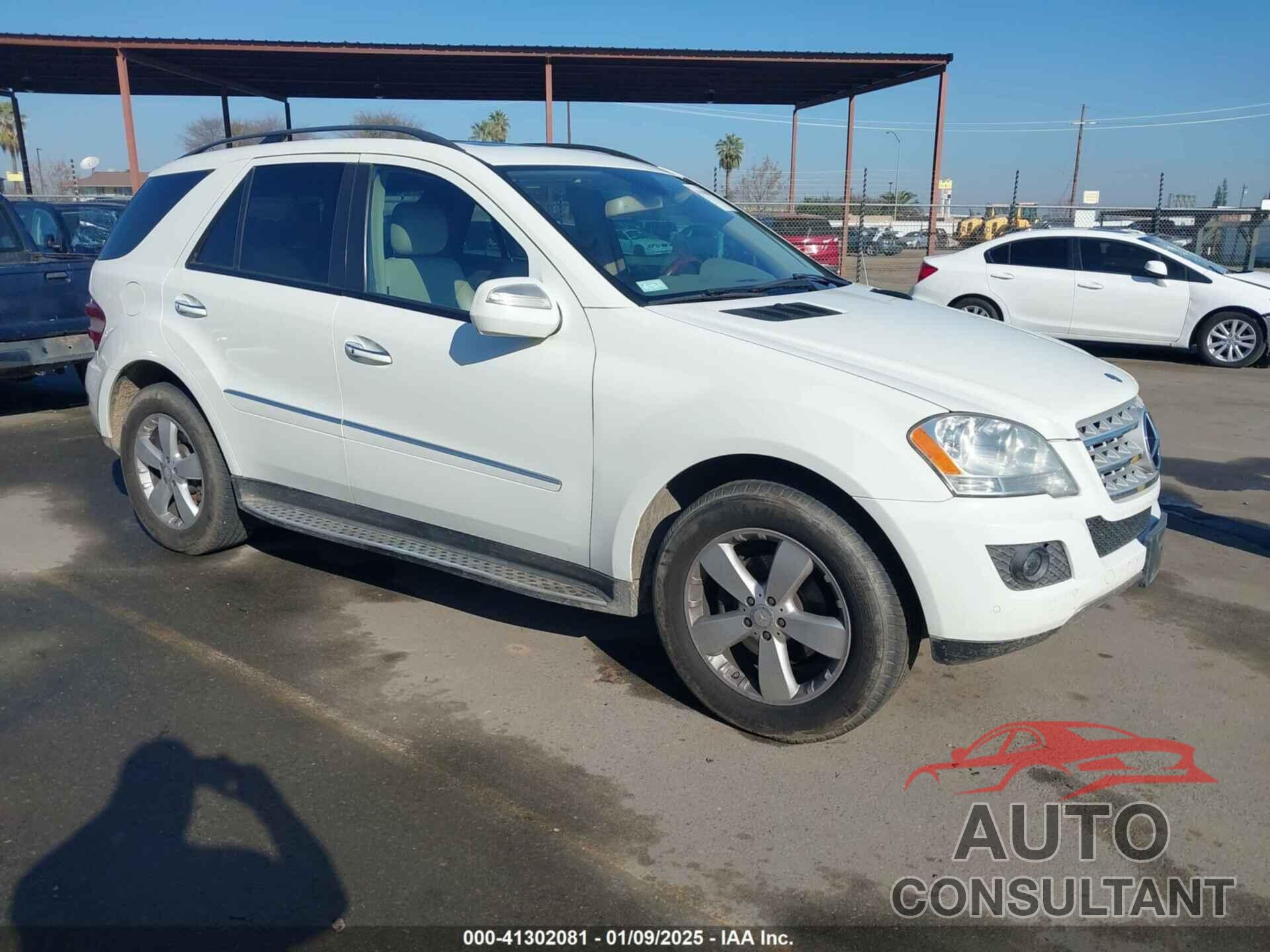MERCEDES-BENZ ML 350 2009 - 4JGBB86E29A459182