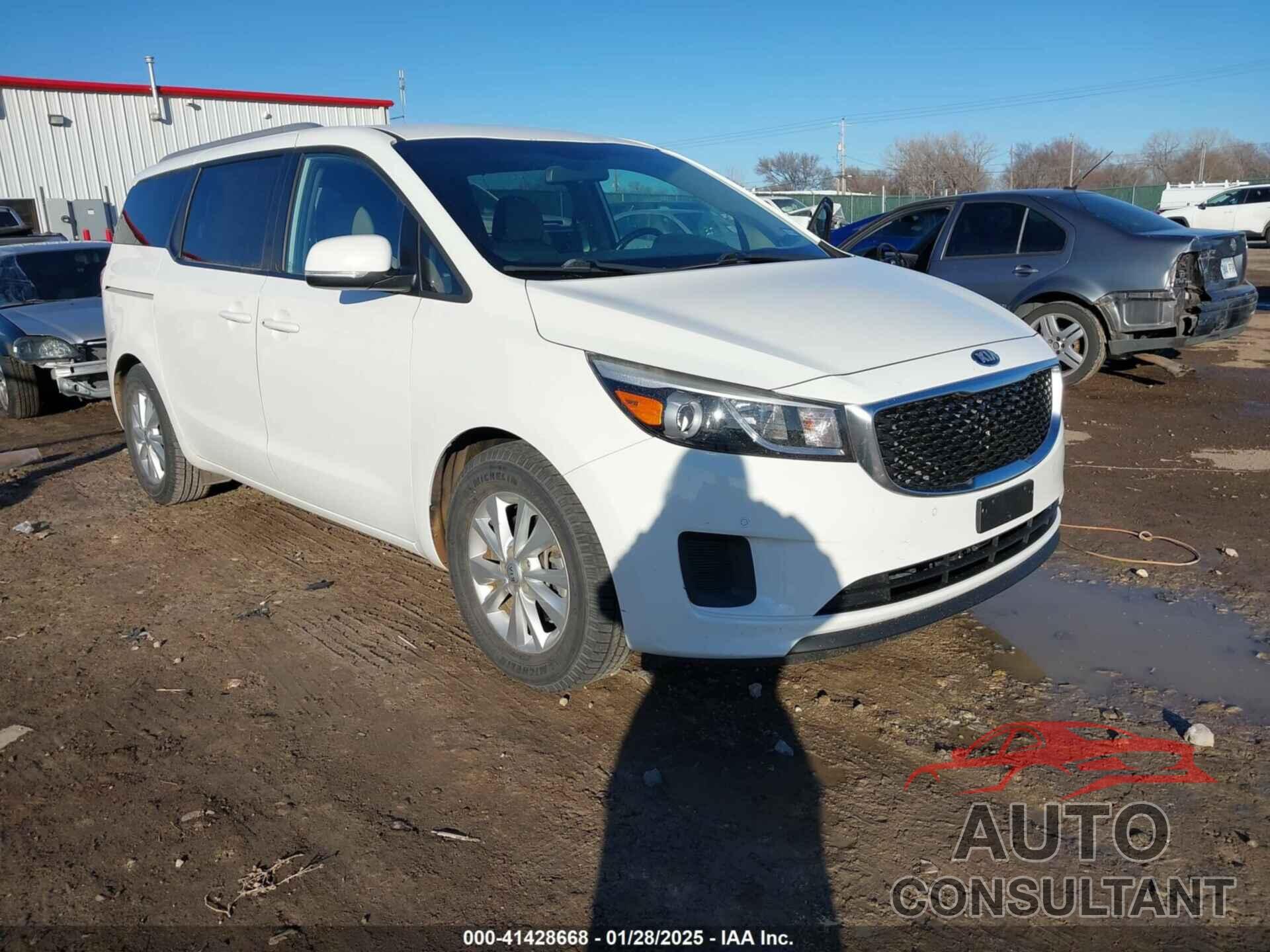 KIA SEDONA 2017 - KNDMB5C15H6315754
