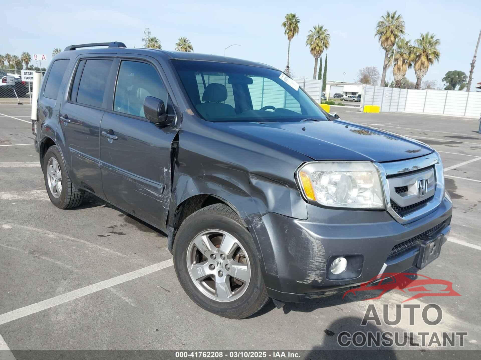 HONDA PILOT 2011 - 5FNYF4H46BB003568