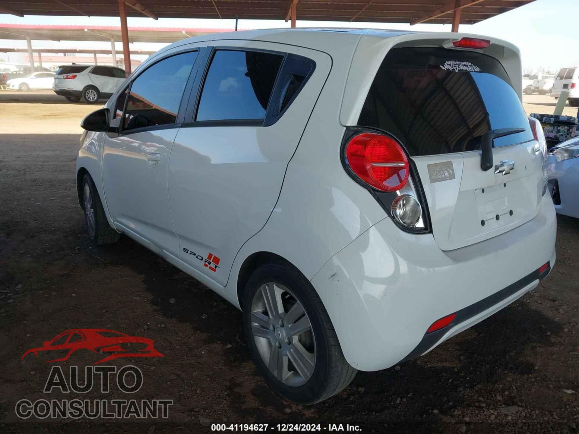 CHEVROLET SPARK 2013 - KL8CB6S94DC626945