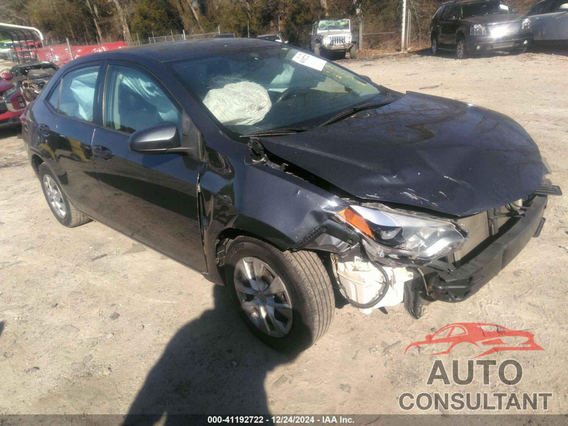 TOYOTA COROLLA 2016 - 2T1BURHE3GC721706