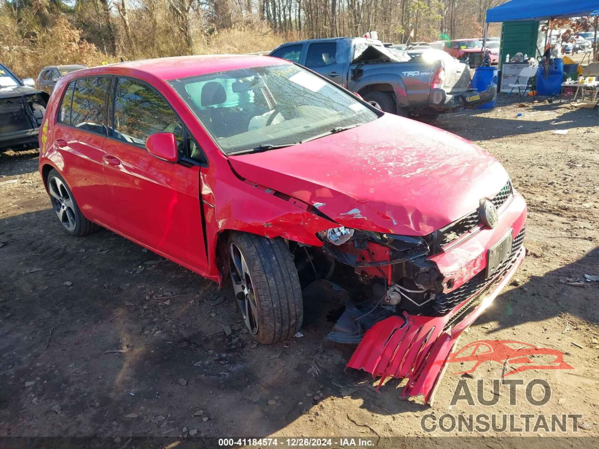 VOLKSWAGEN GOLF GTI 2017 - 3VW5T7AU5HM040328