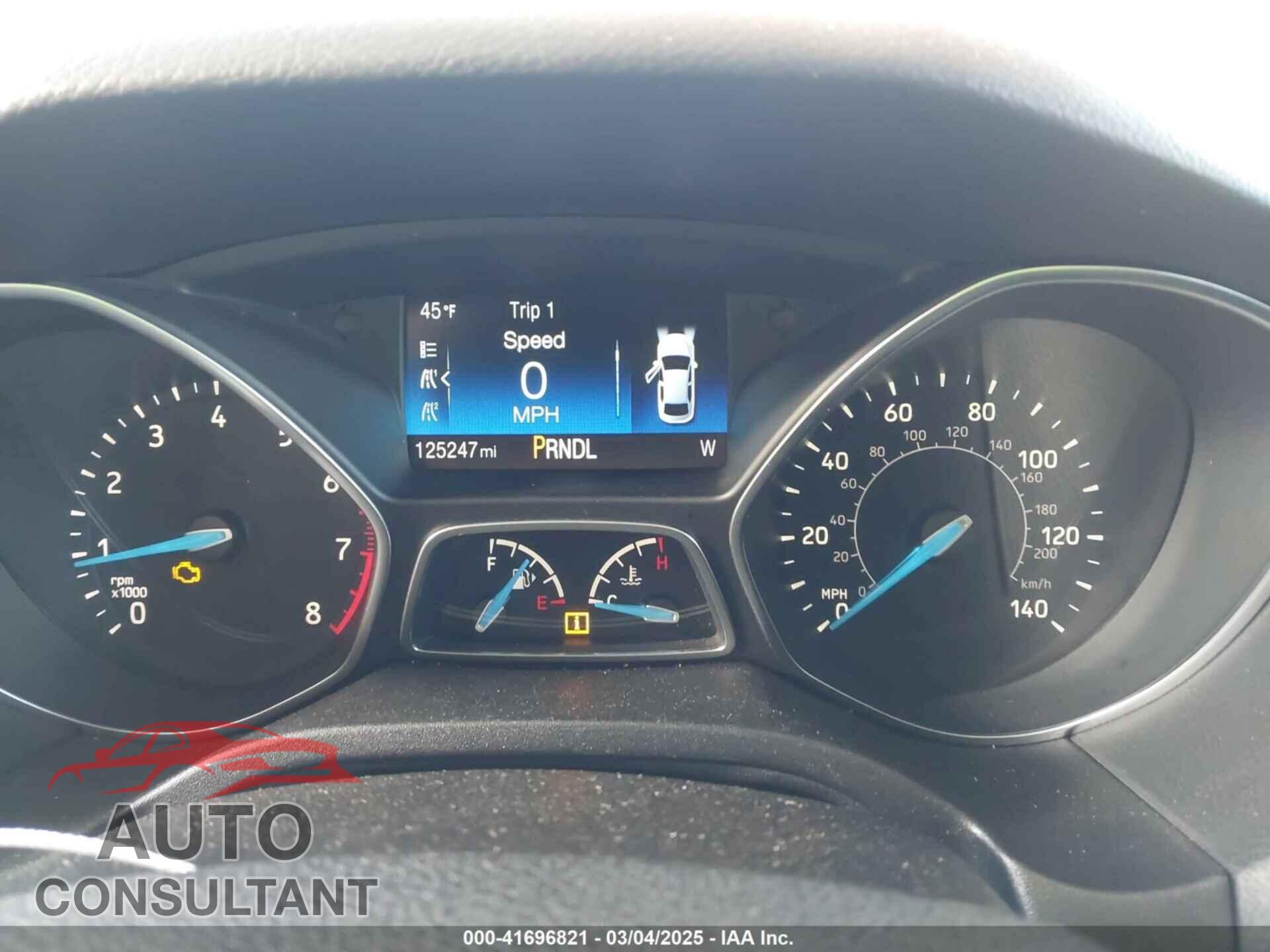 FORD FOCUS 2016 - 1FADP3F28GL330815