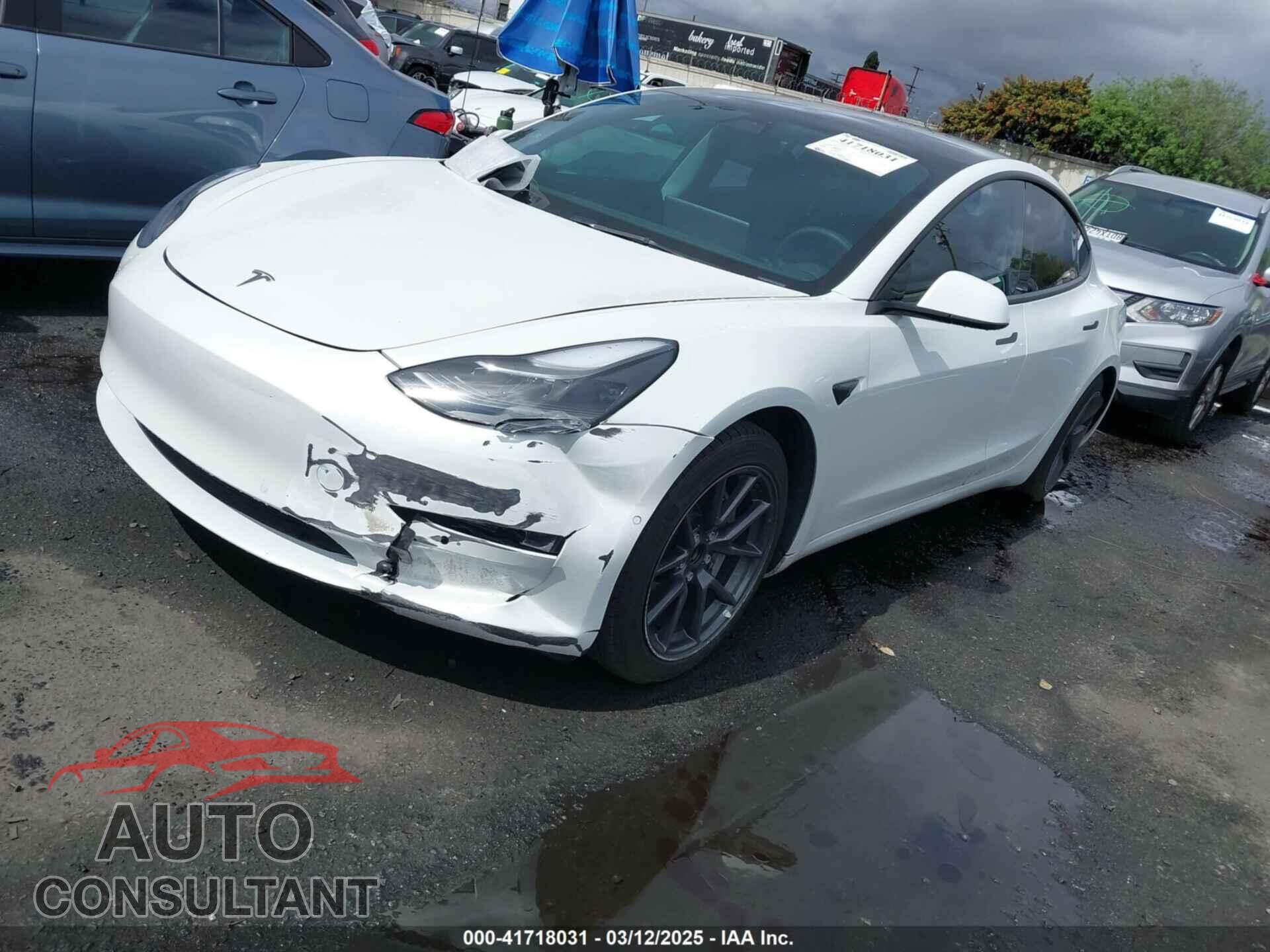 TESLA MODEL 3 2021 - 5YJ3E1EA8MF087580